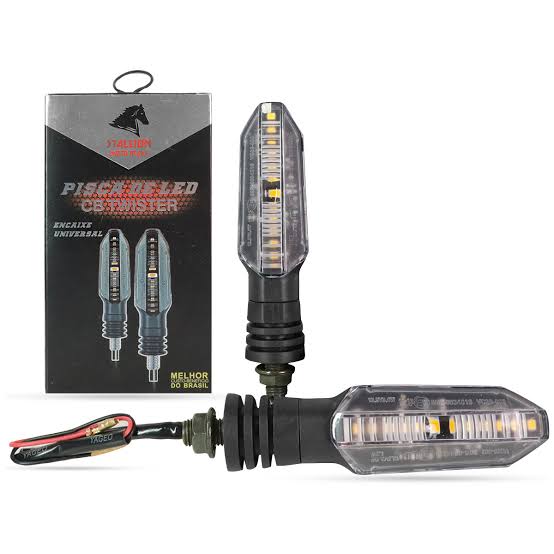 Par de Seta LED para Moto