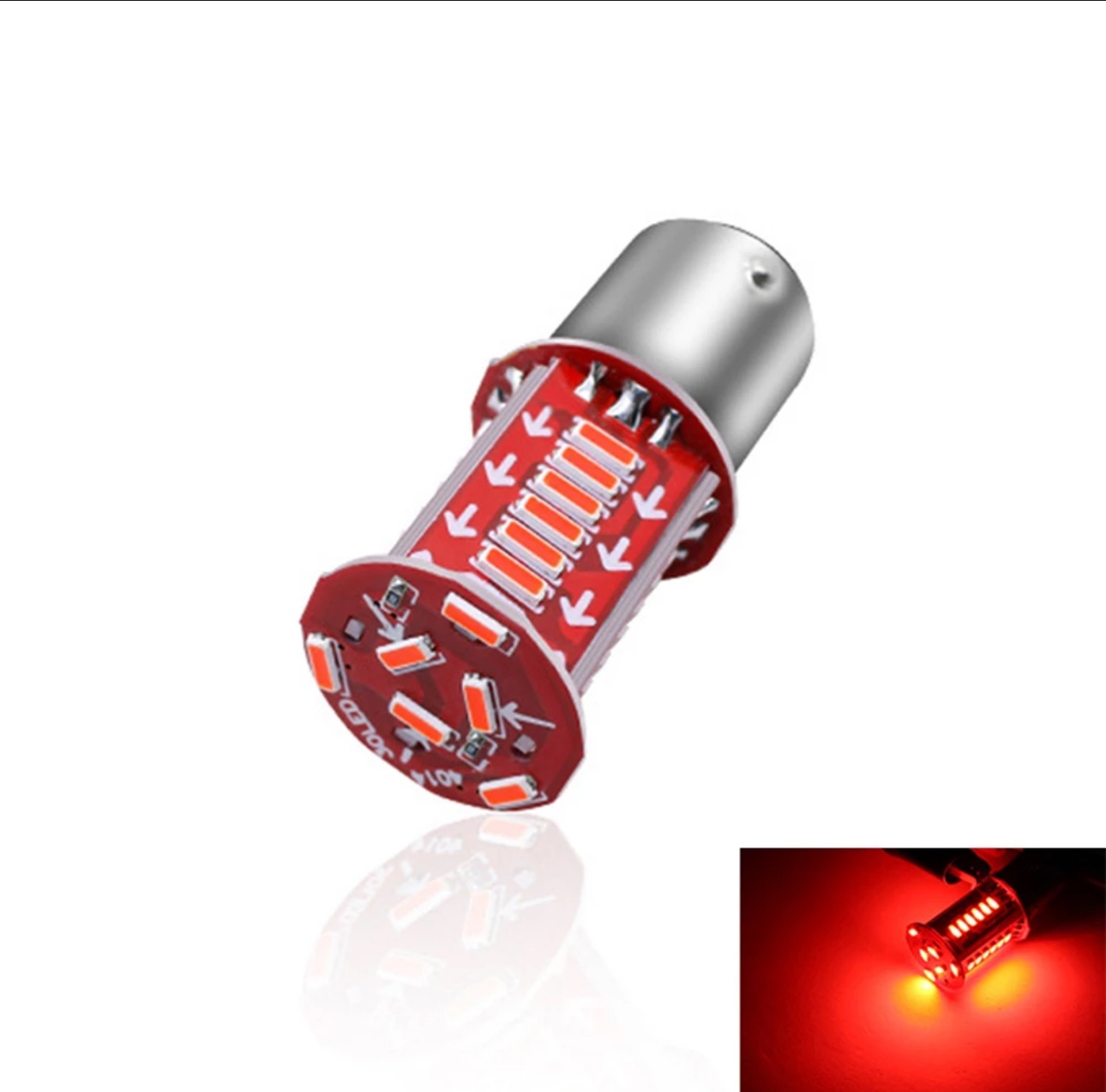 Lâmpada LED traseira para moto