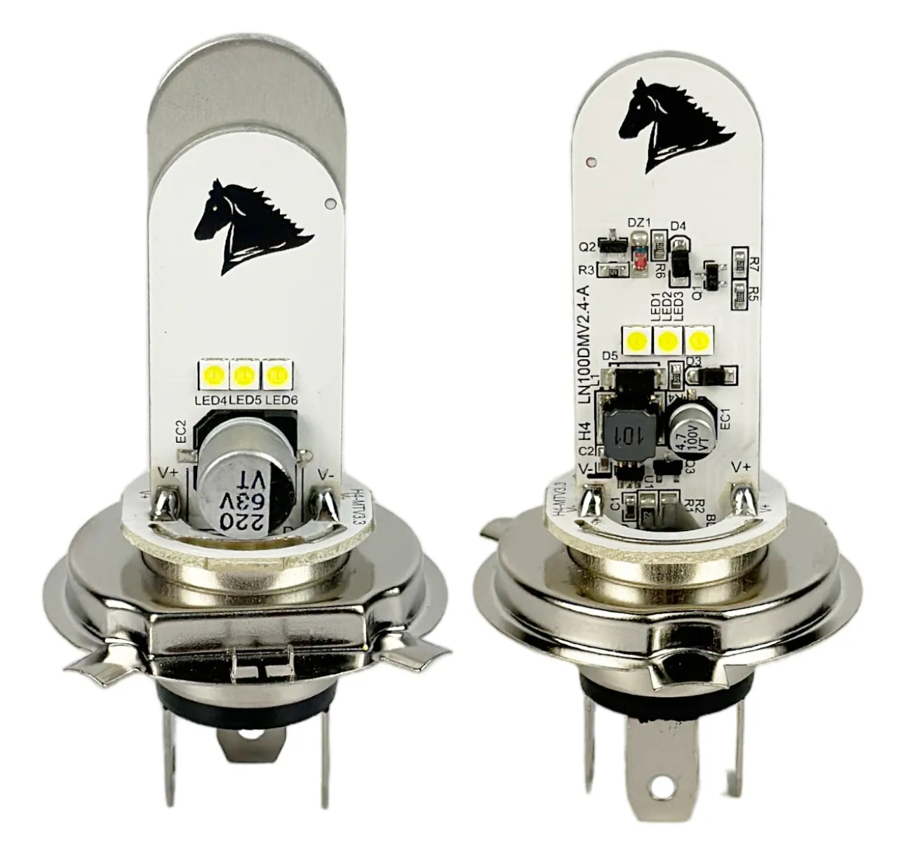 Lâmpada LED H4 para Moto 8000k