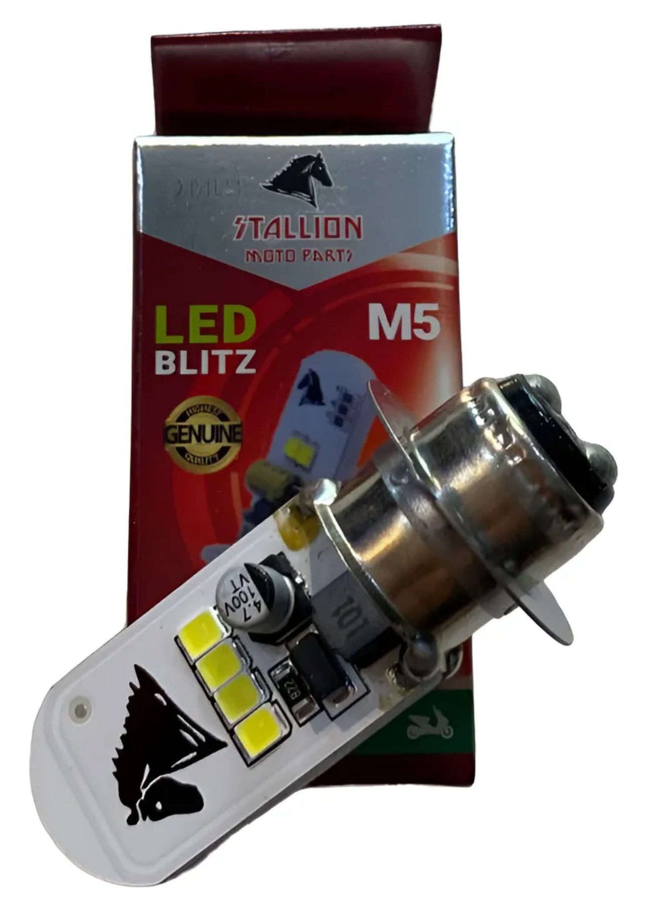 Lâmpada LED M5 para Moto Honda biz