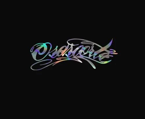 Adesivo holográfico personalizado Osascorte - Grau & Corte