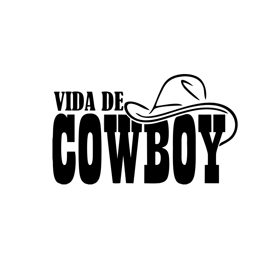 Adesivo Vida de Cowboy
