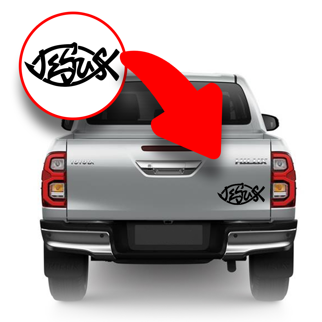 Adesivo Jesus 