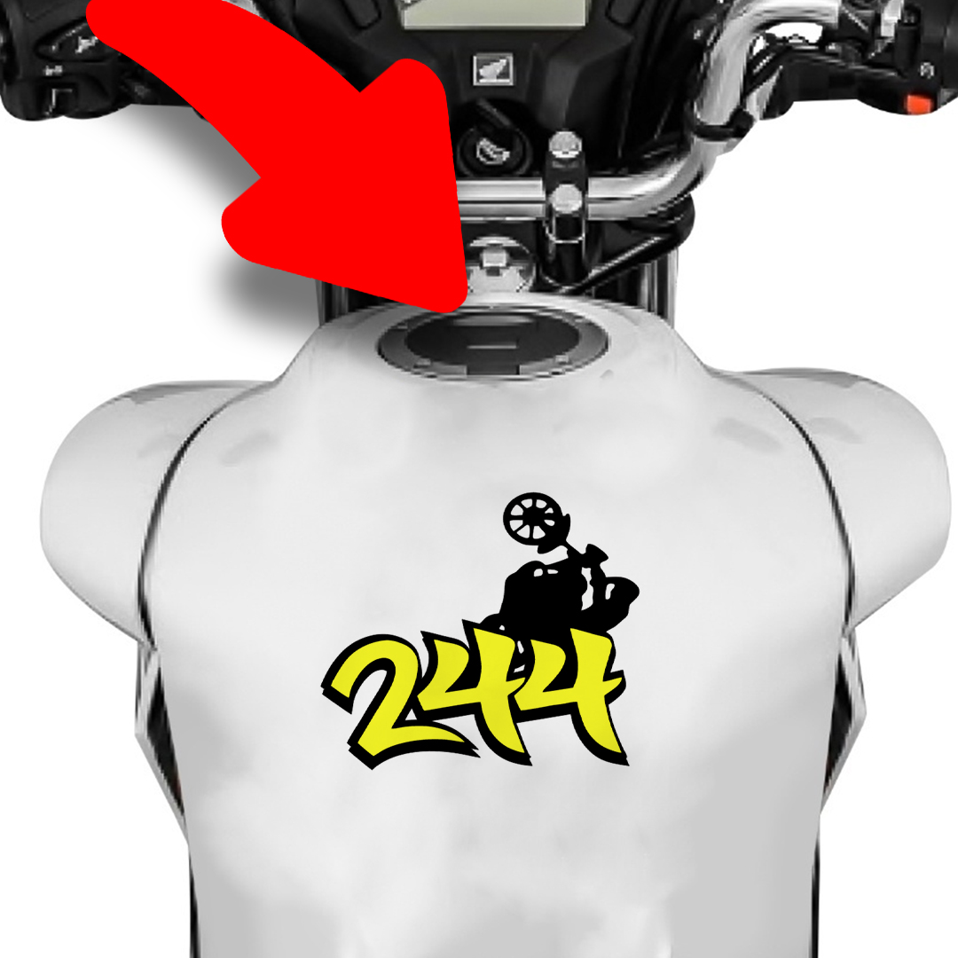 Adesivo moto  244
