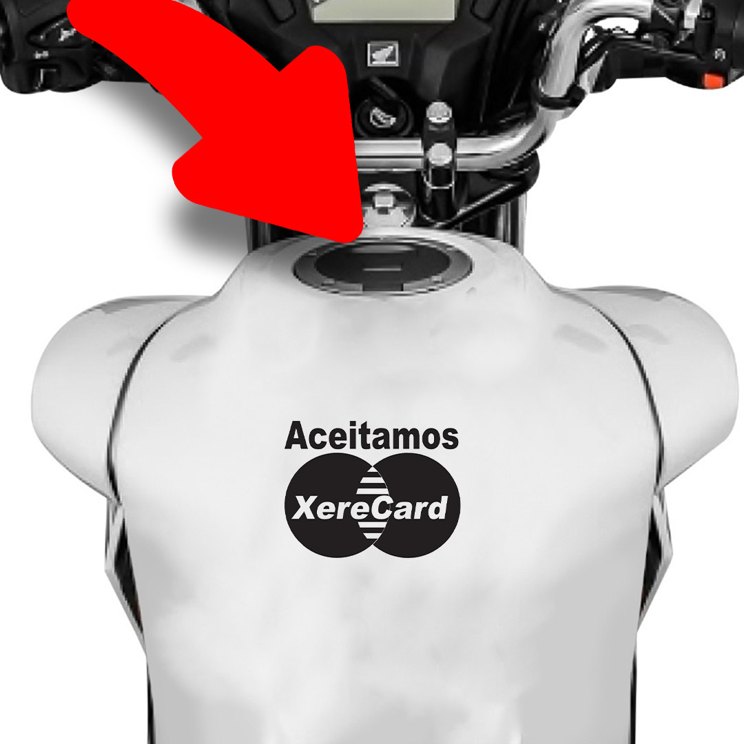 Adesivo Aceitamos XereCard