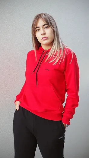 Lanny Hoodie - Red