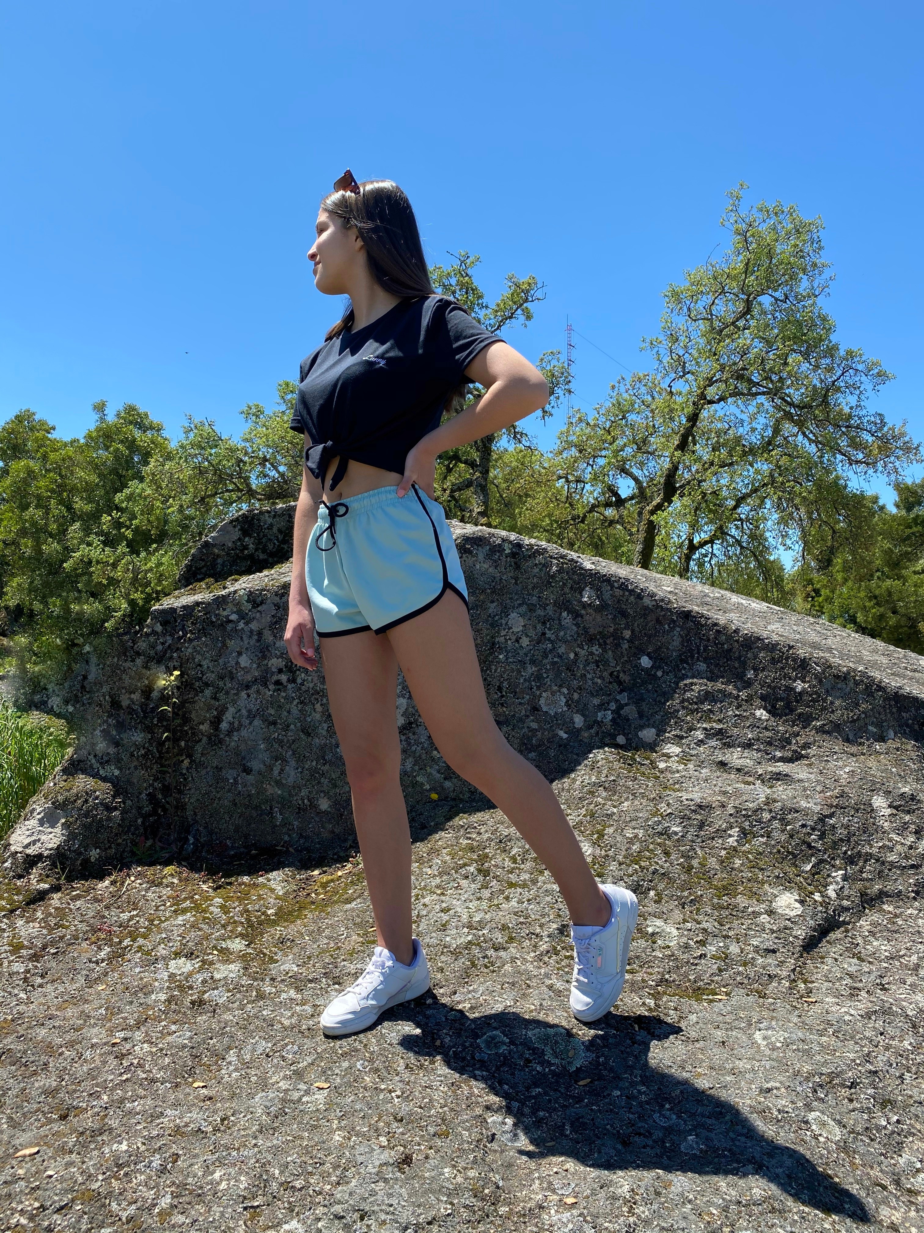 Boxing Shorts - Aquamarine