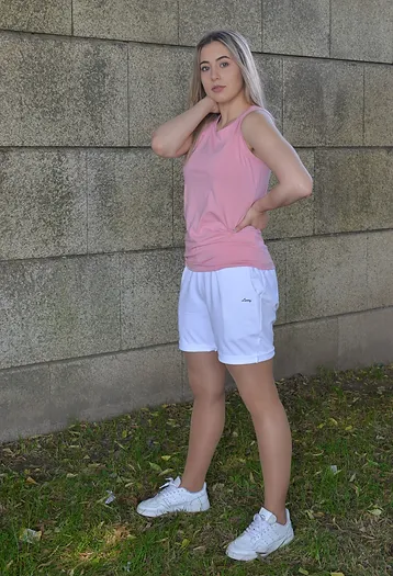 Mesh Shorts - White