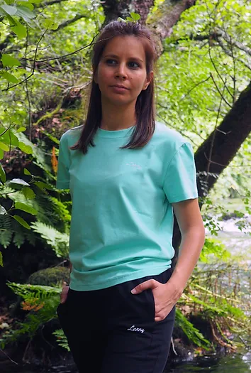Cotton T-Shirt - Aquamarine