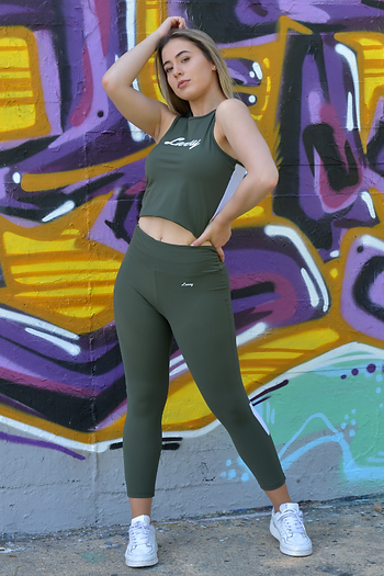 Lanny Legging Dark Green