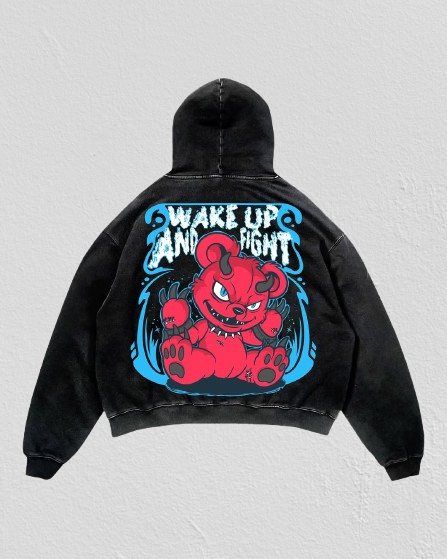 Wake Up and Fight Hoodie 