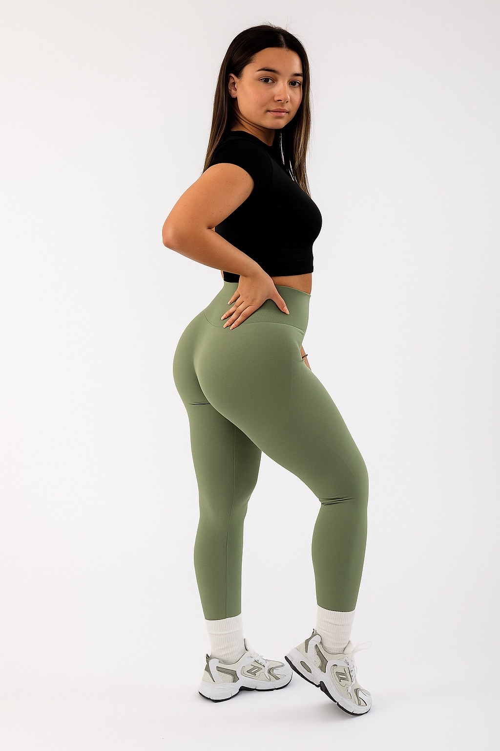 ModelUp Leggings Green