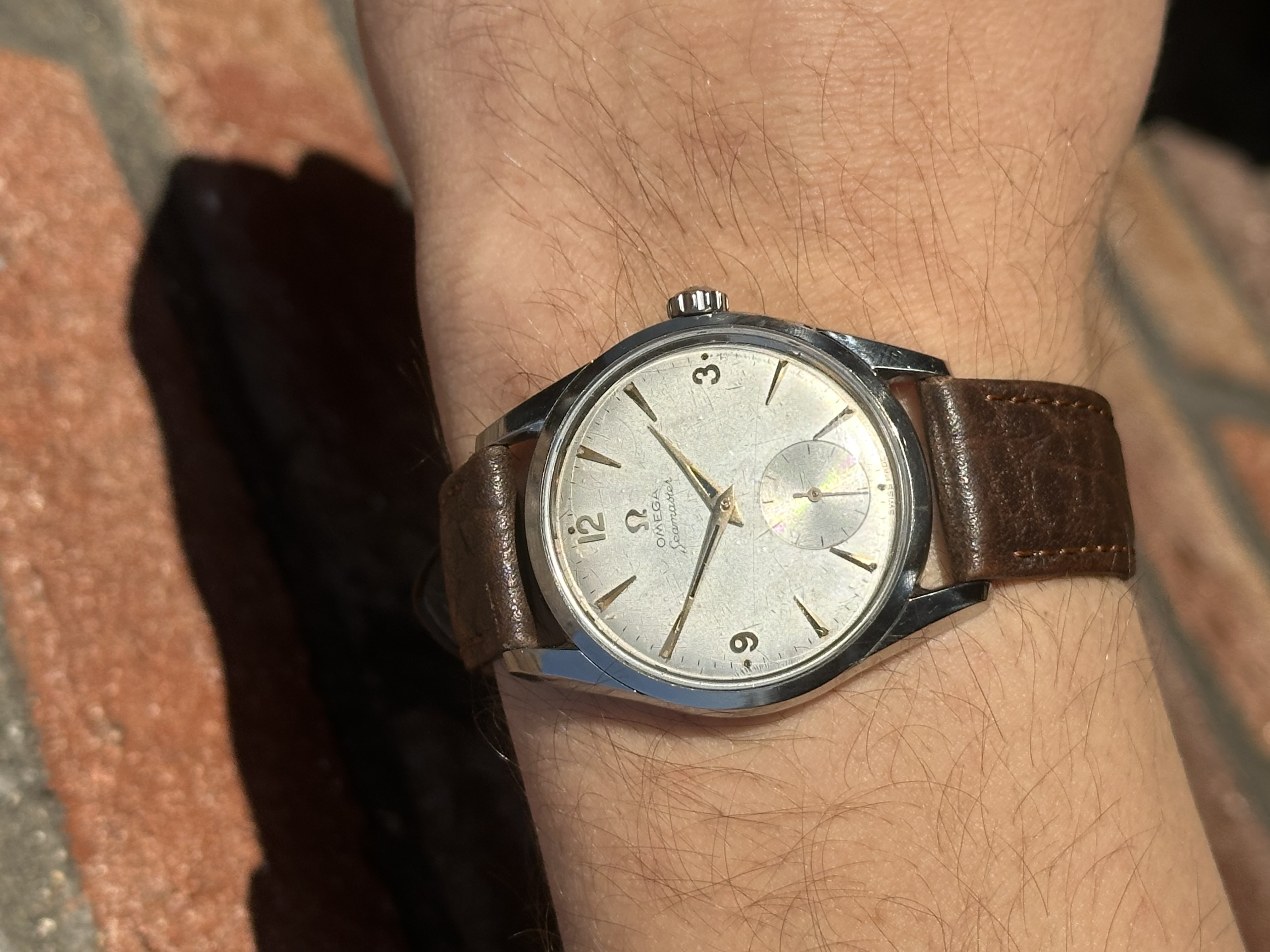 Vintage Omega Seamaster 1958 cal 267 after full service