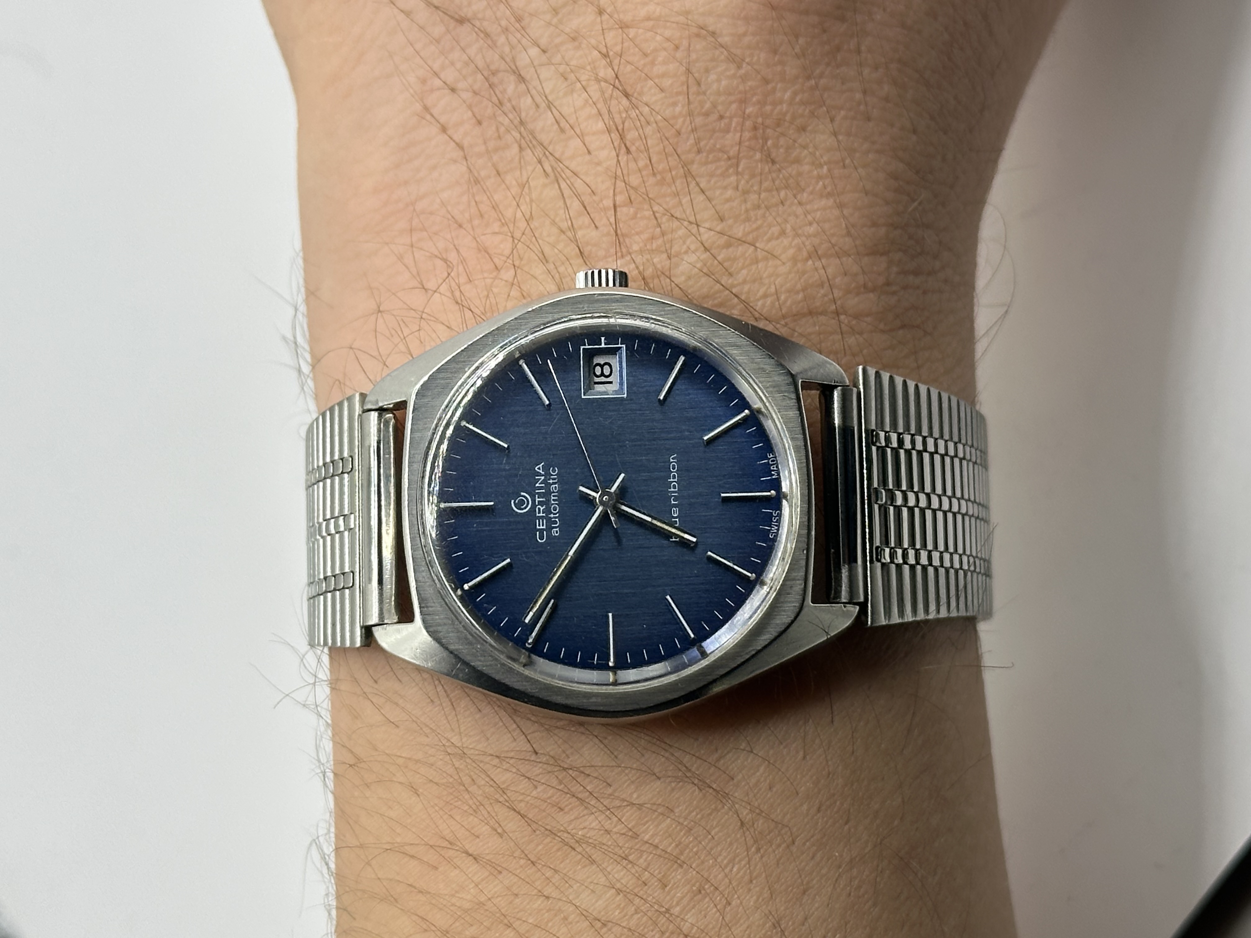 Vintage Certina Blue Ribbon 