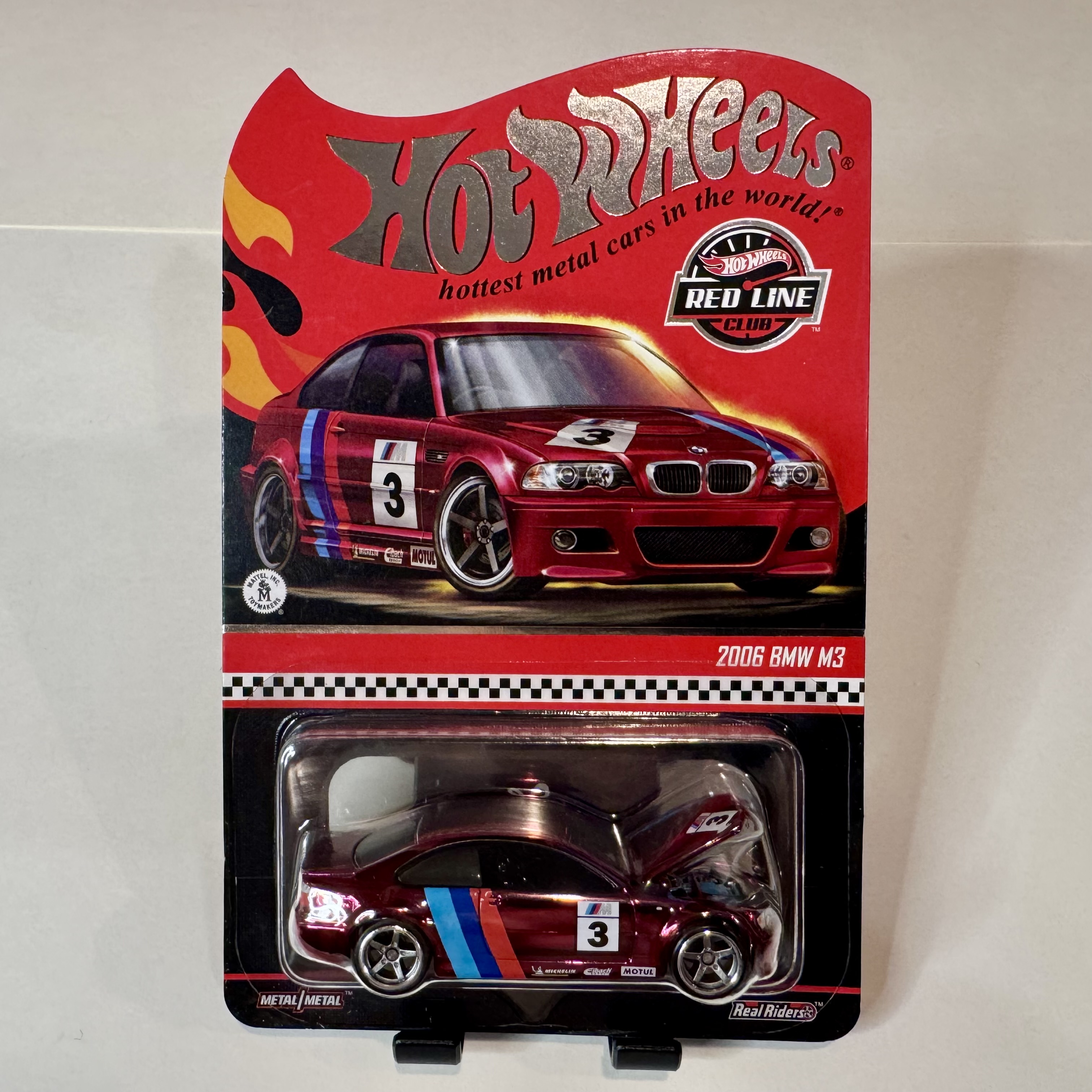 2006 BMW M3 Hot Wheels Red Line Club Edition
