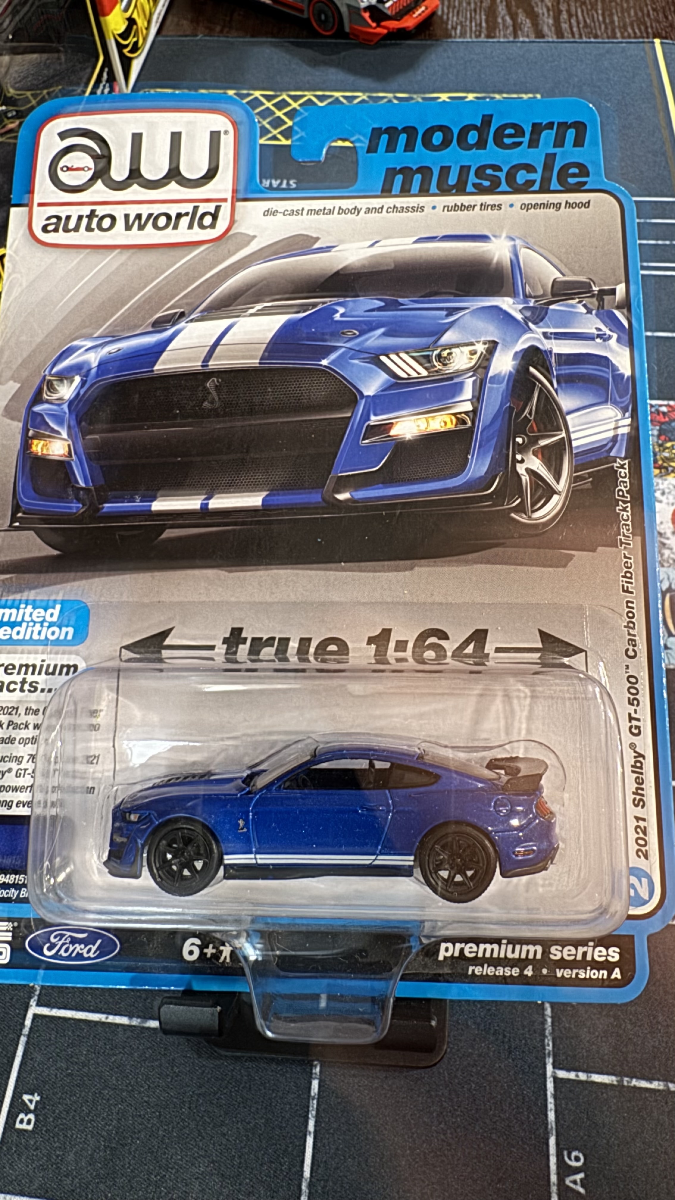 AUTO WORLD 2021 SHELBY GT-500 CARBON FIBER TRACK PACK