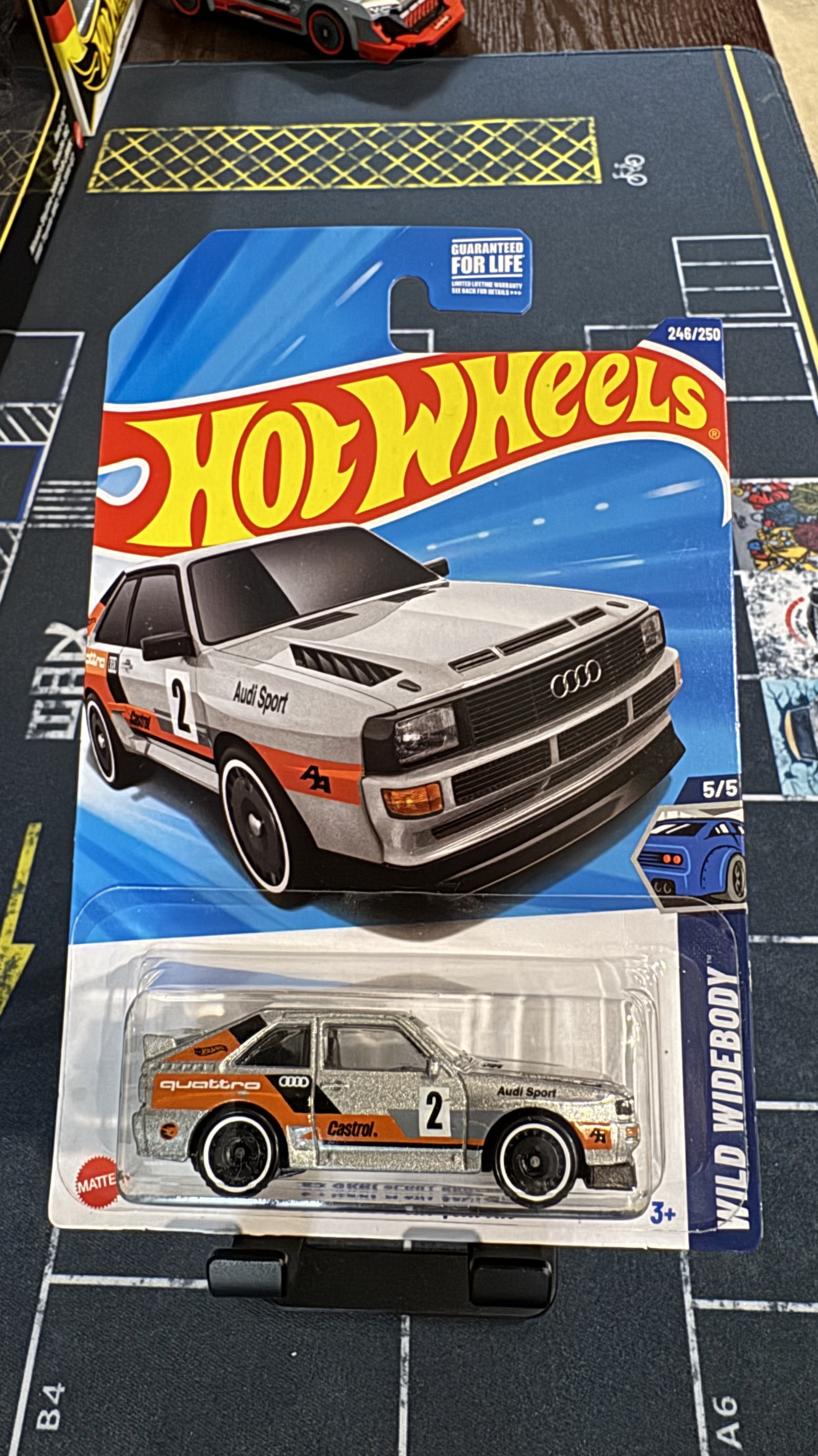 HOT WHEELS 84 AUDI SPORT QUATTRO TREASURE HUNT