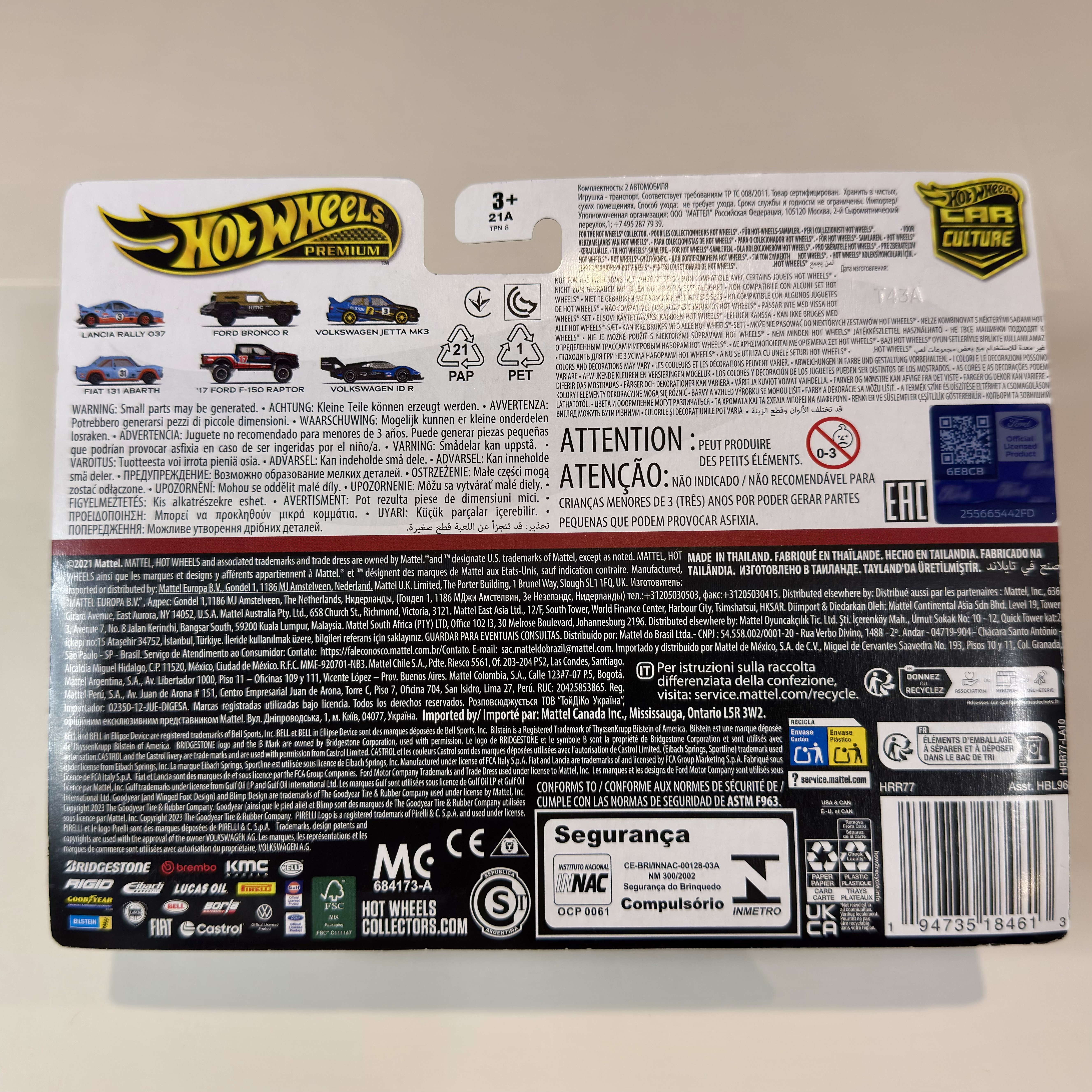 Hot Wheels Car Culture Off-Road Set