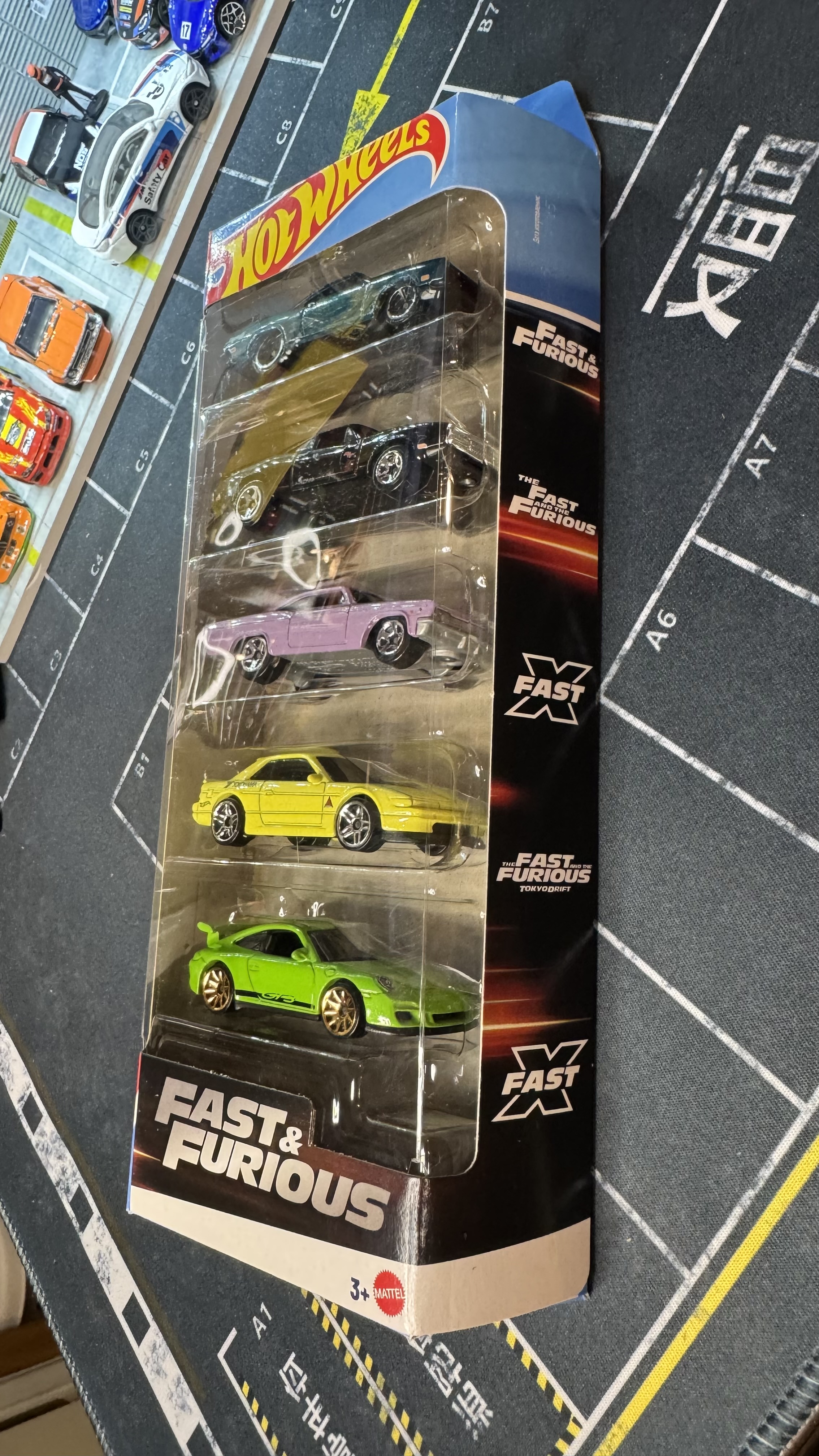Hot Wheels Fast & Furious Die-Cast 5 Car Set