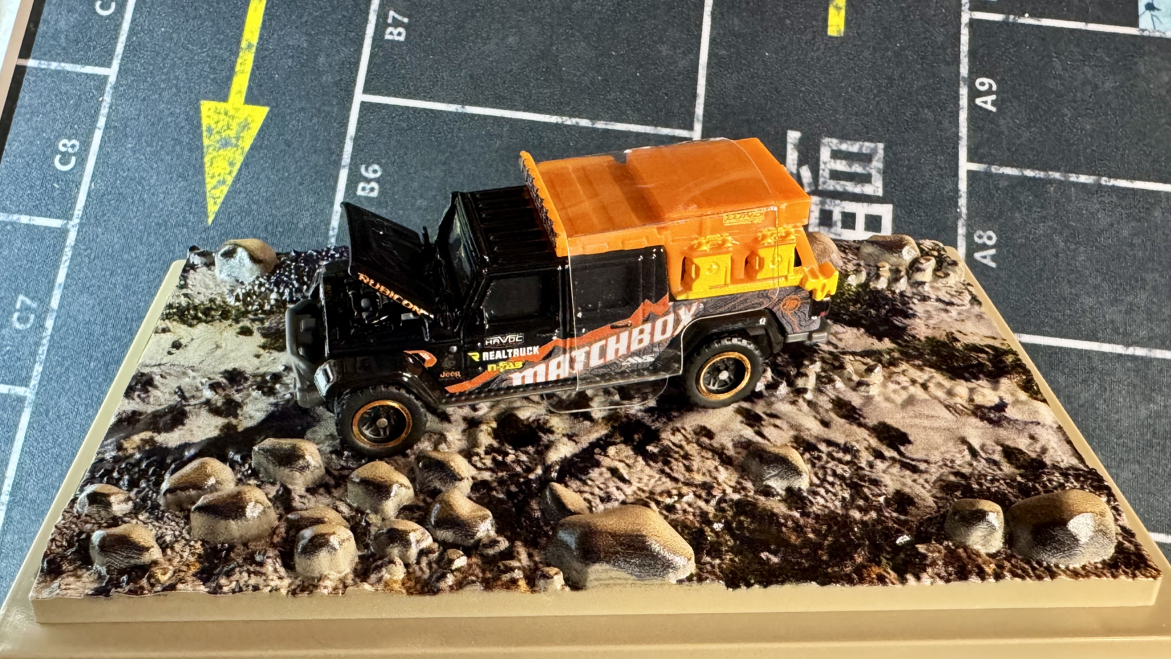 Matchbox Jeep Gladiator Diecast Model