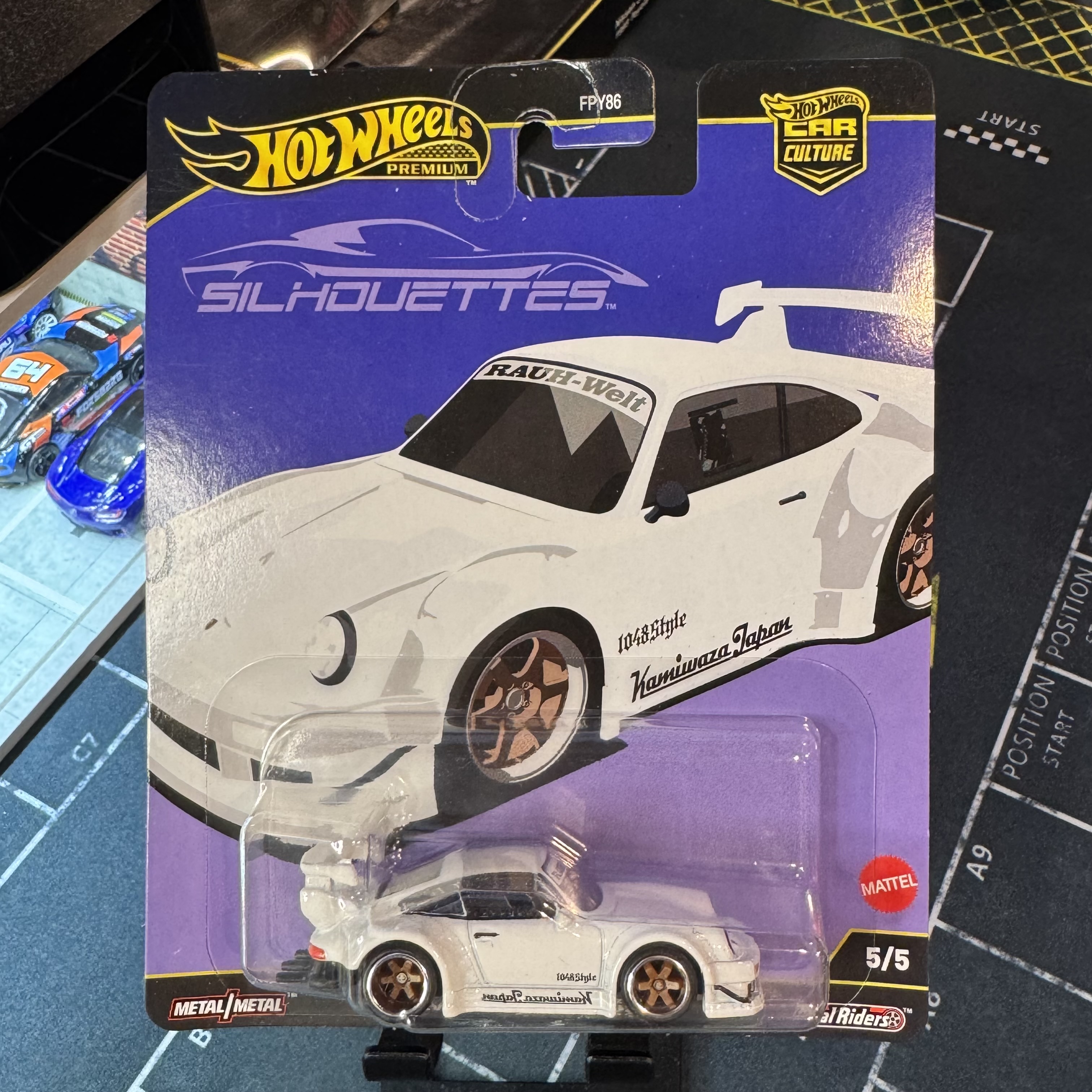 Hot Wheels Premium Car Culture Silhouettes RWB Porsche 930
