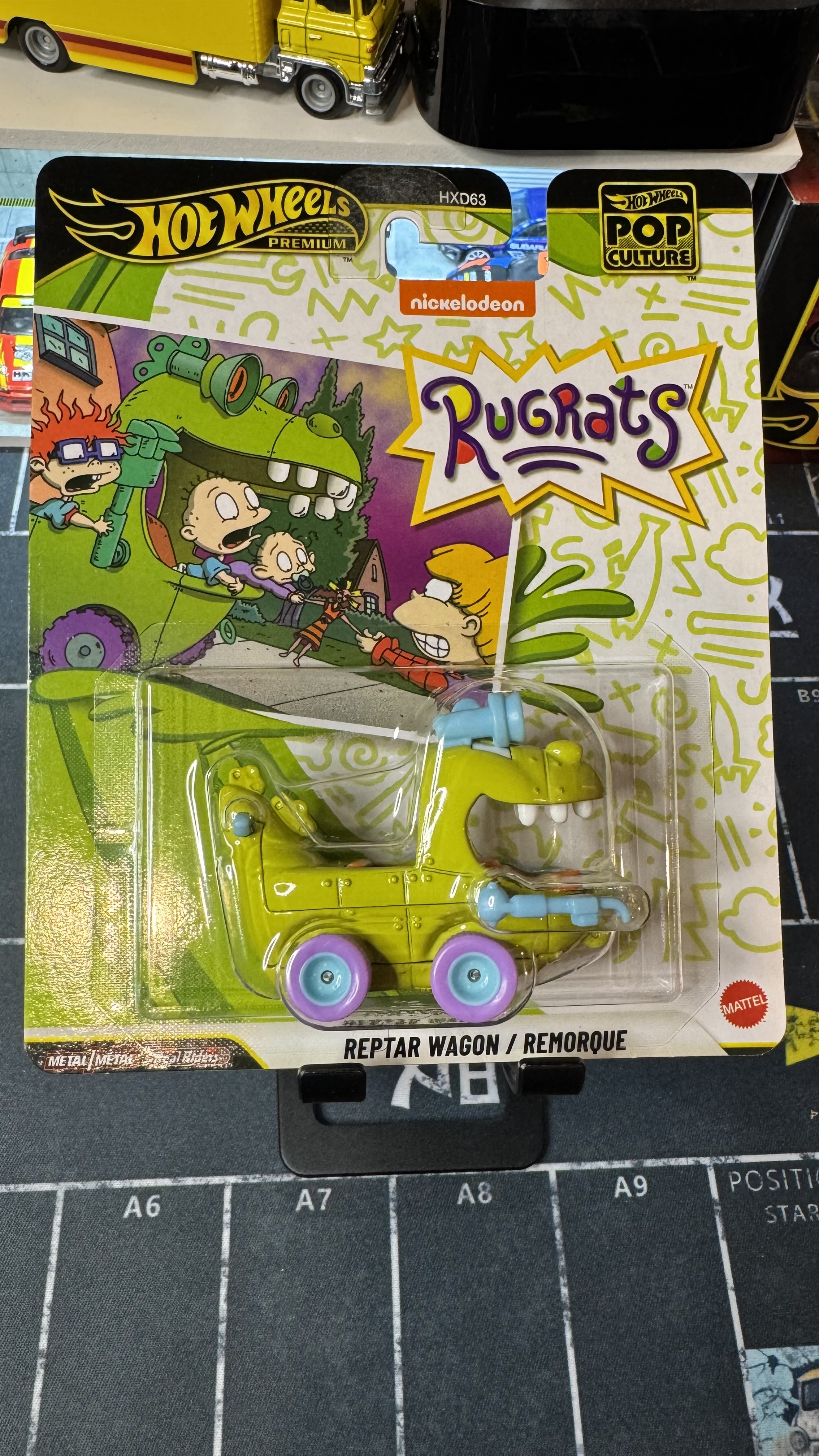Hot Wheels Rugrats Reptar Wagon