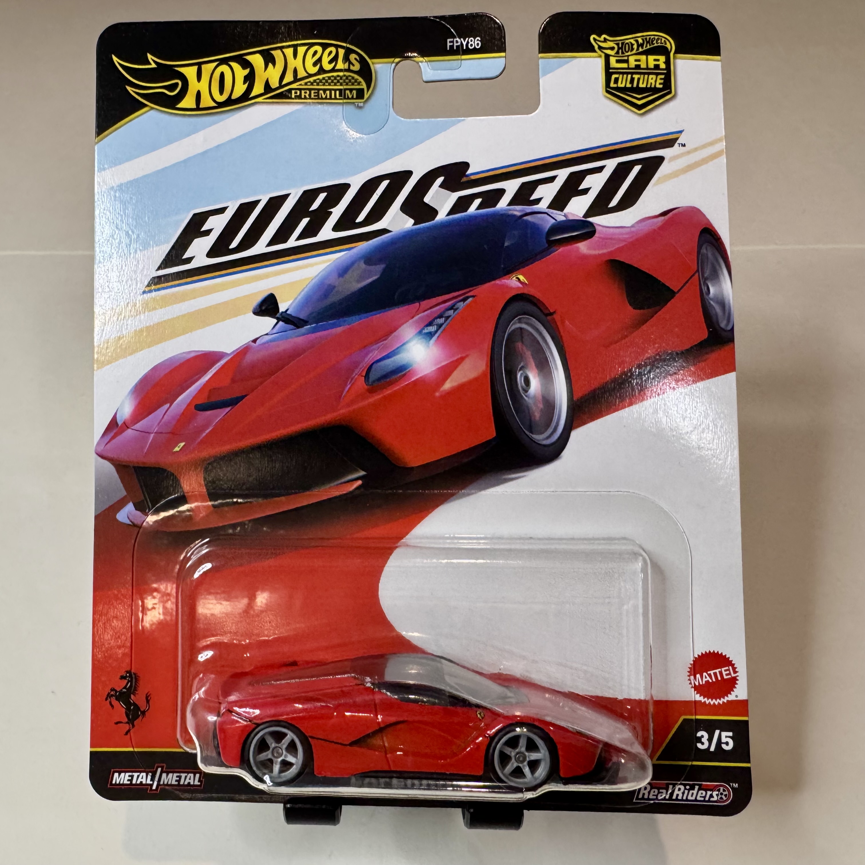 Hot Wheels Premium Euro Speed Ferrari LaFerrari