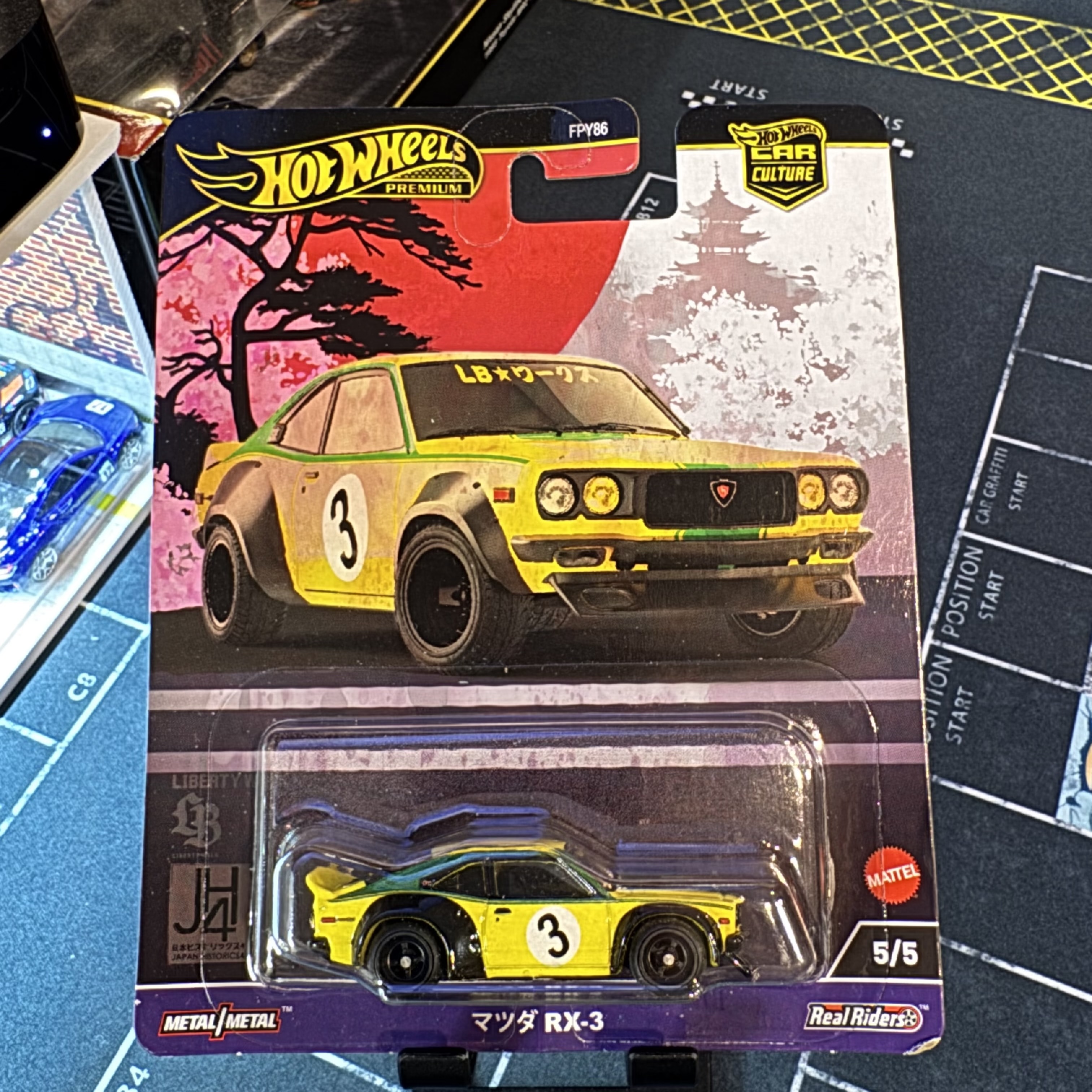 Hot Wheels Car Culture Japan Historic 4 Mazda RX-3