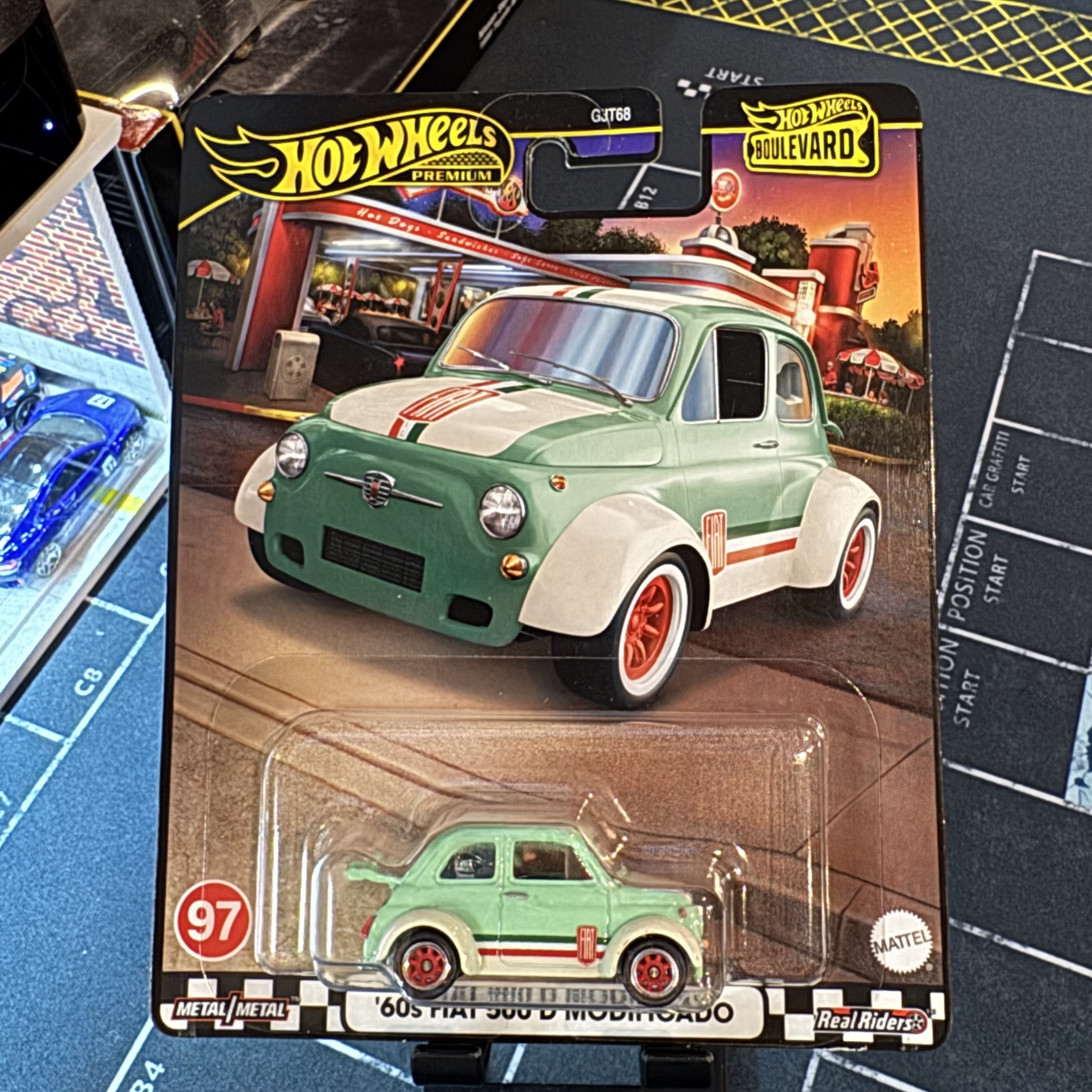 Hot Wheels Boulevard #97 '60s Fiat 500D Modificado