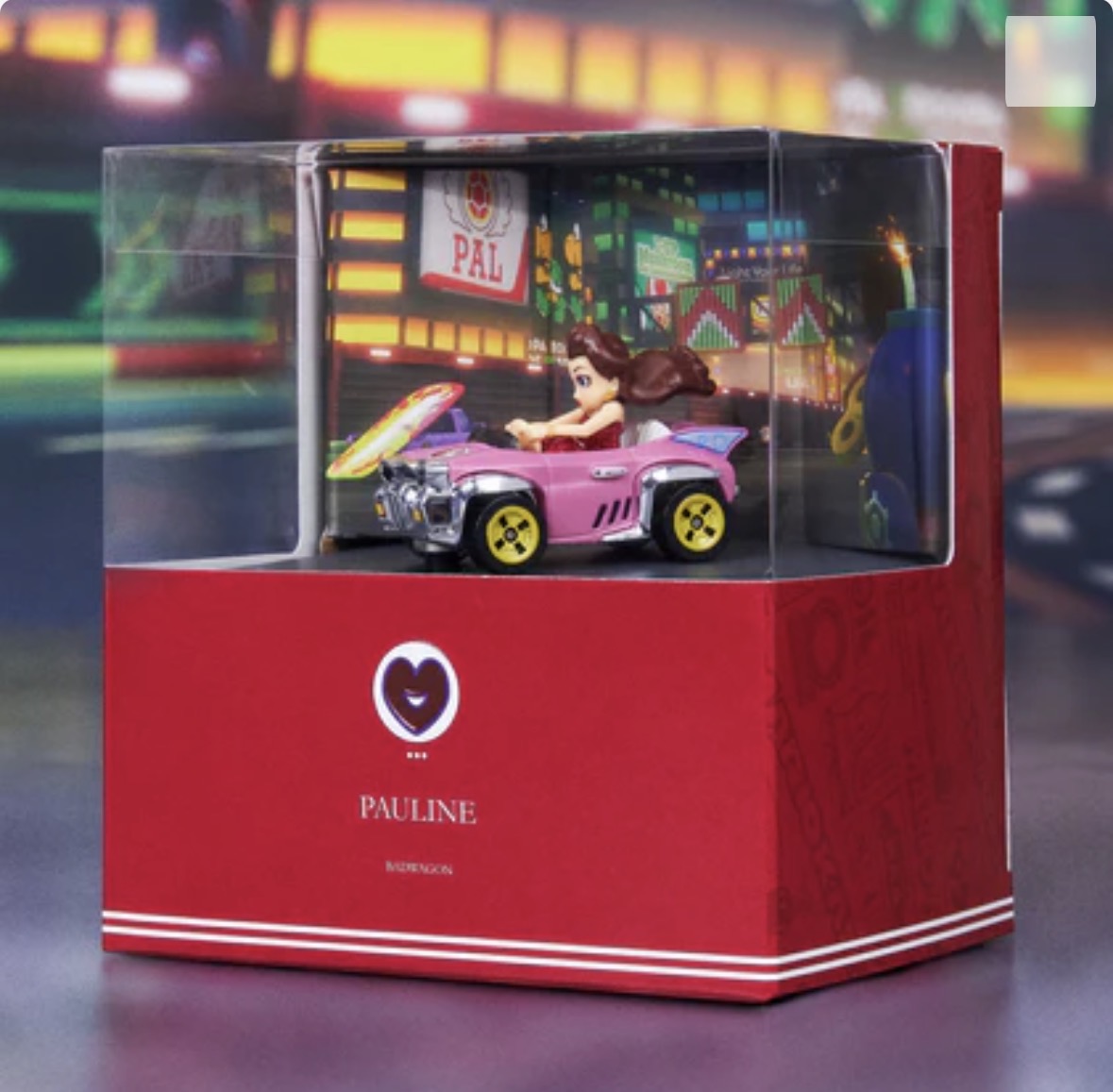 Hot Wheels Mario Kart Pauline Edition