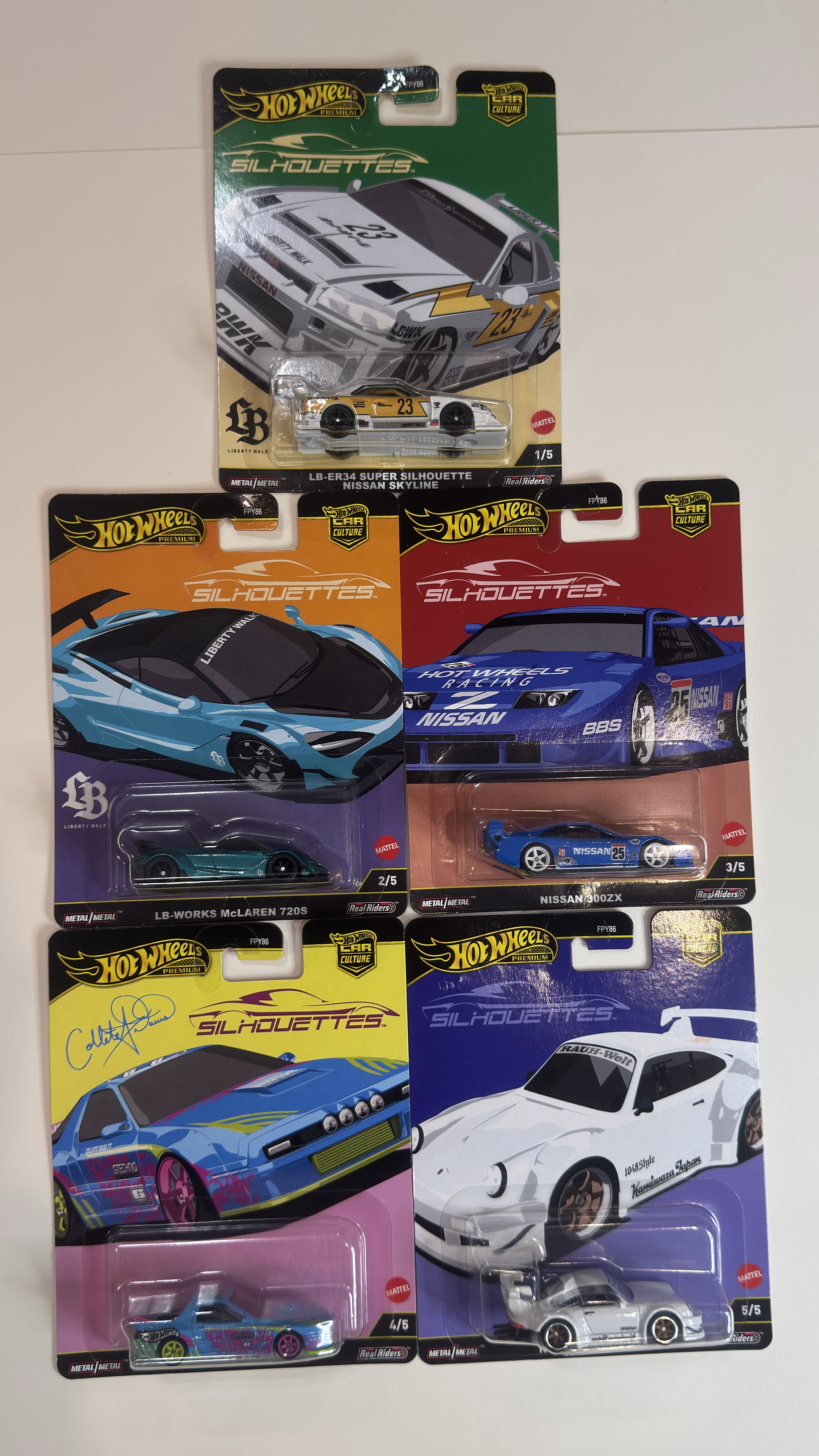 Hot Wheels Car Culture Silhouettes Set