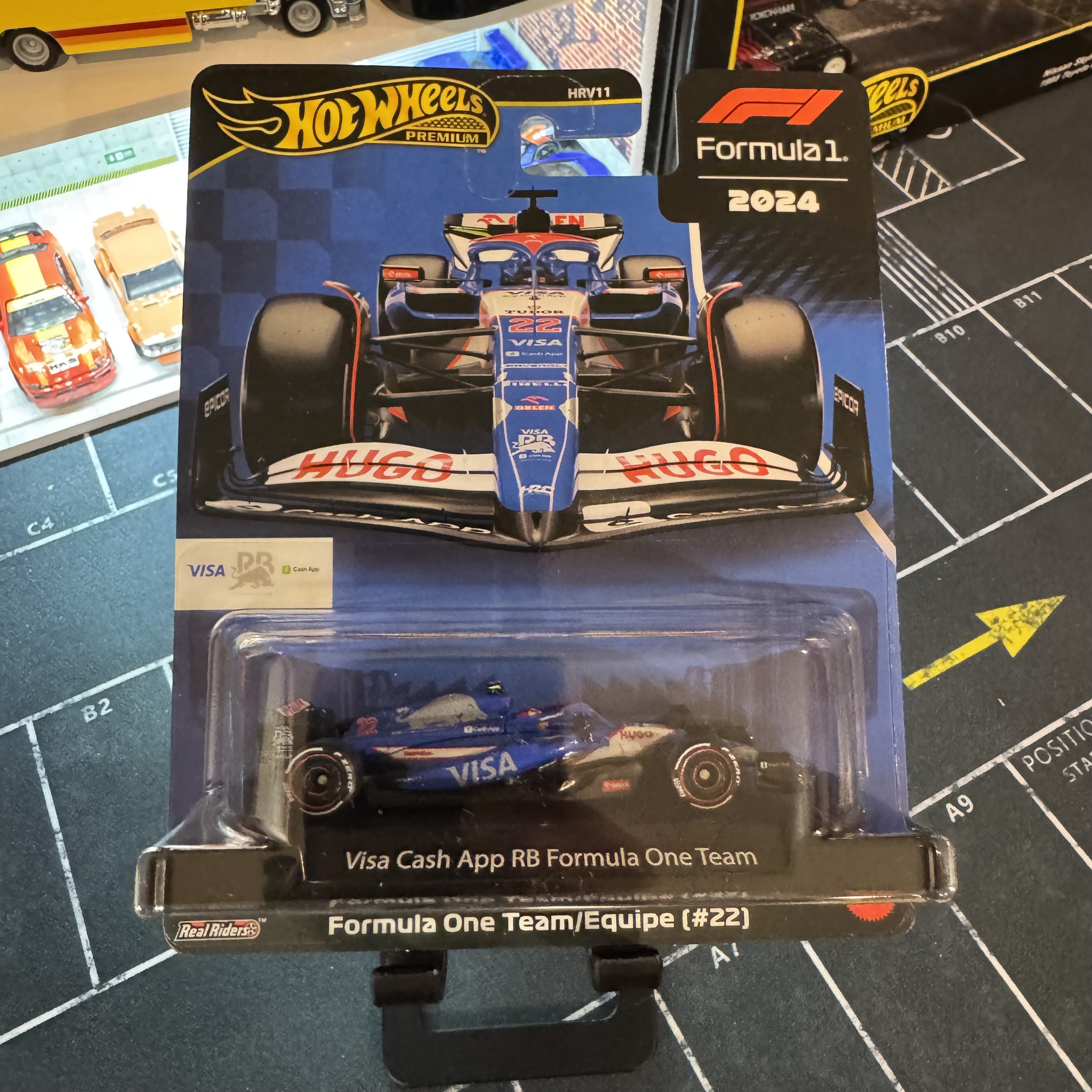 HOT WHEELS F1 #22 YUKI TSUNODA F1 CAR