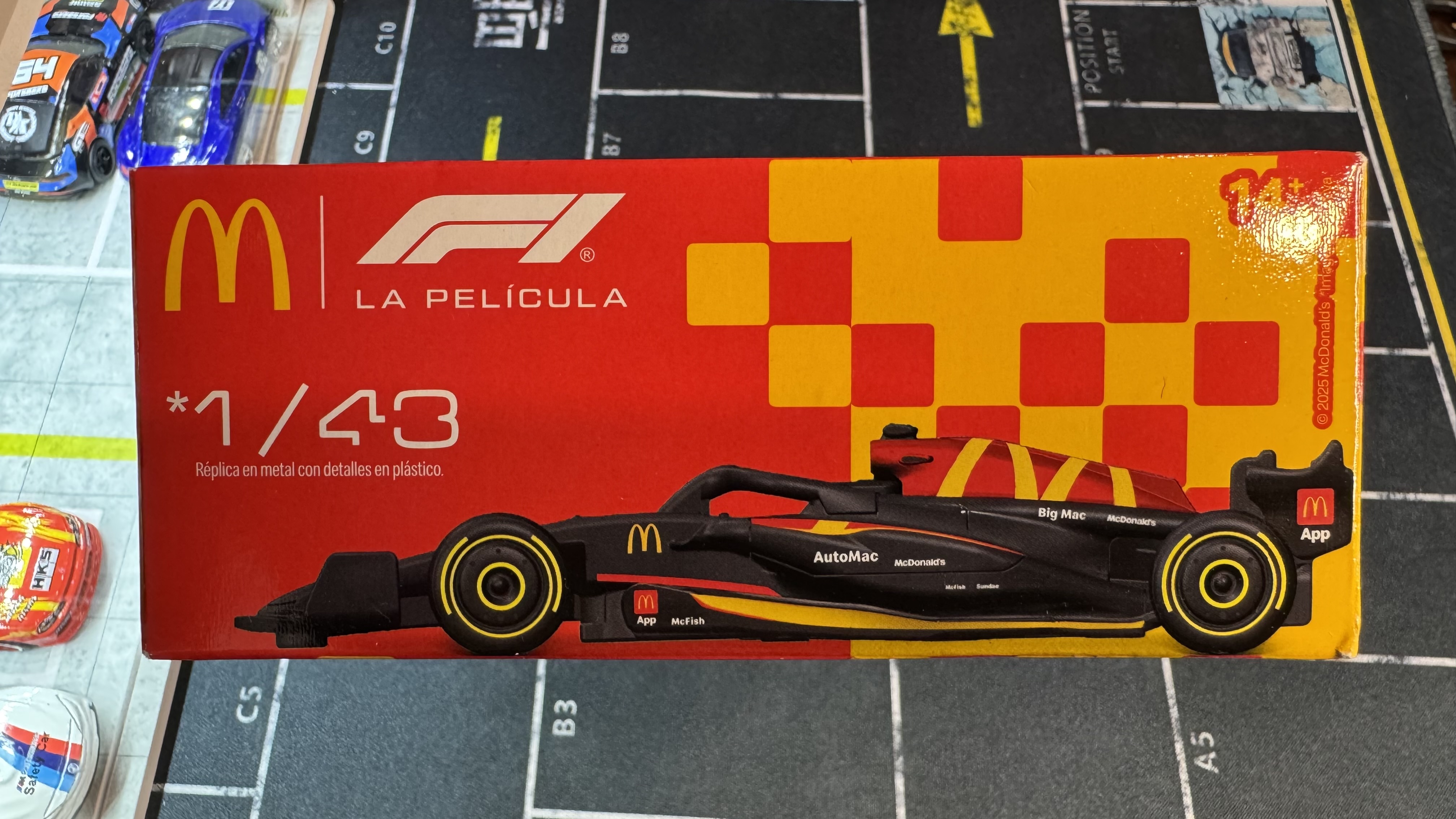 McDonald's F1 Movie Diecast Car 1/43