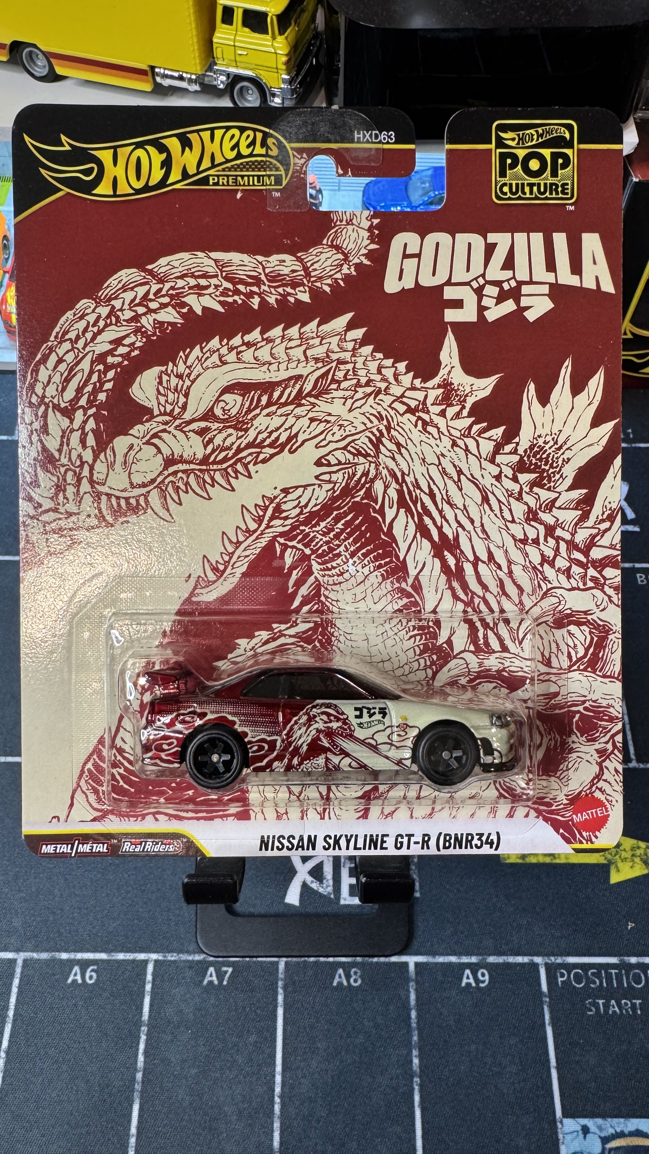 Hot Wheels Nissan Skyline GT-R (BNR34) Godzilla Edition