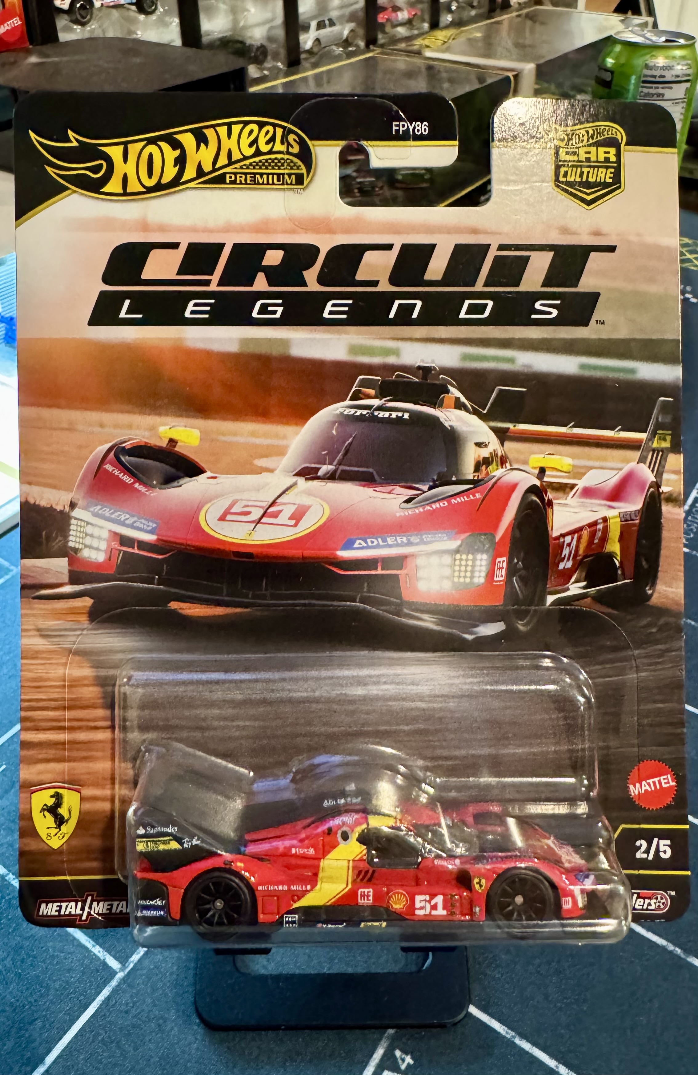 Hot Wheels Circuit Legends Ferrari Race Car