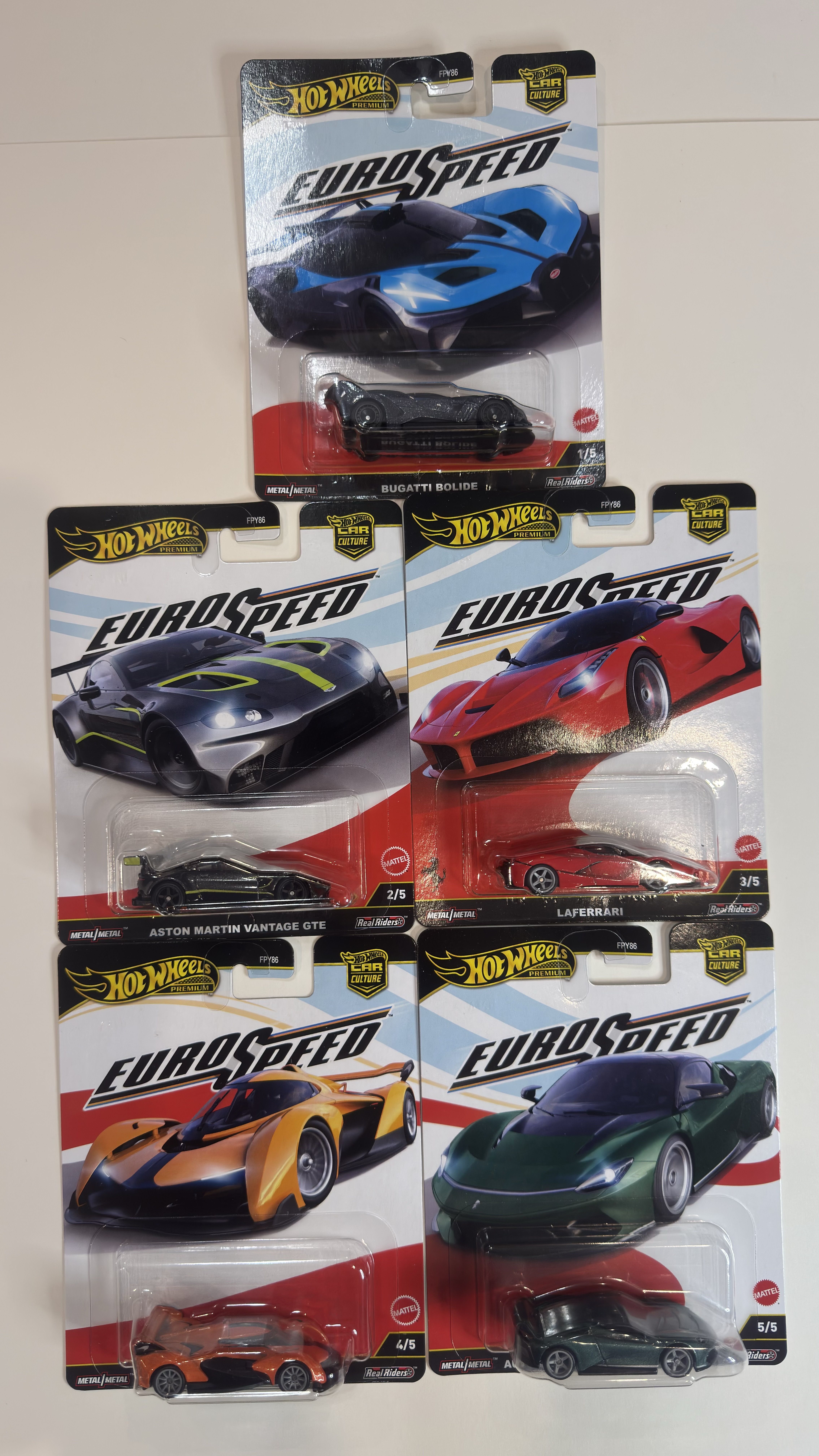 Hot Wheels Euro Speed set