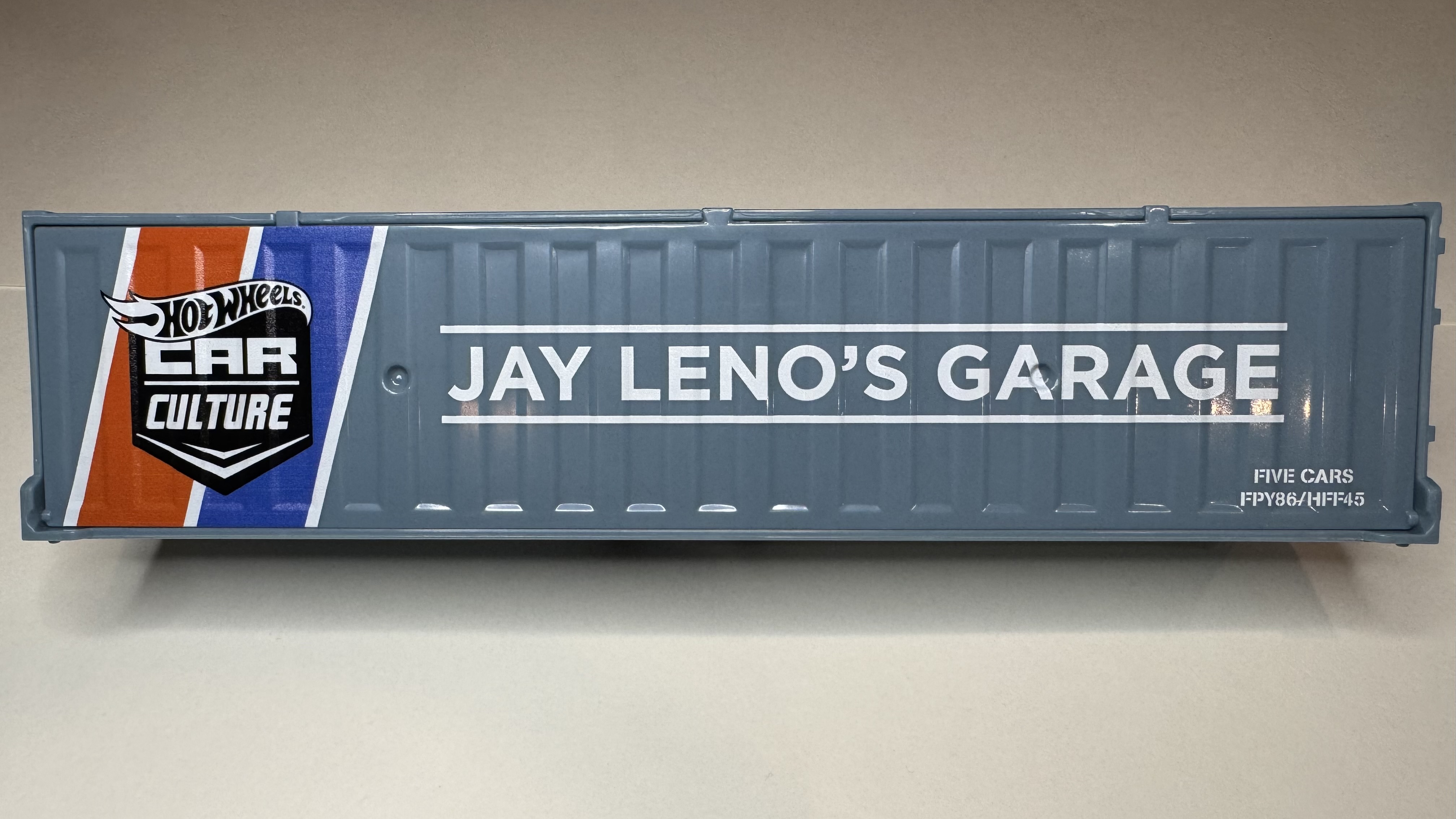 Hot Wheels Jay Leno's Garage Car Culture Container 5 car set