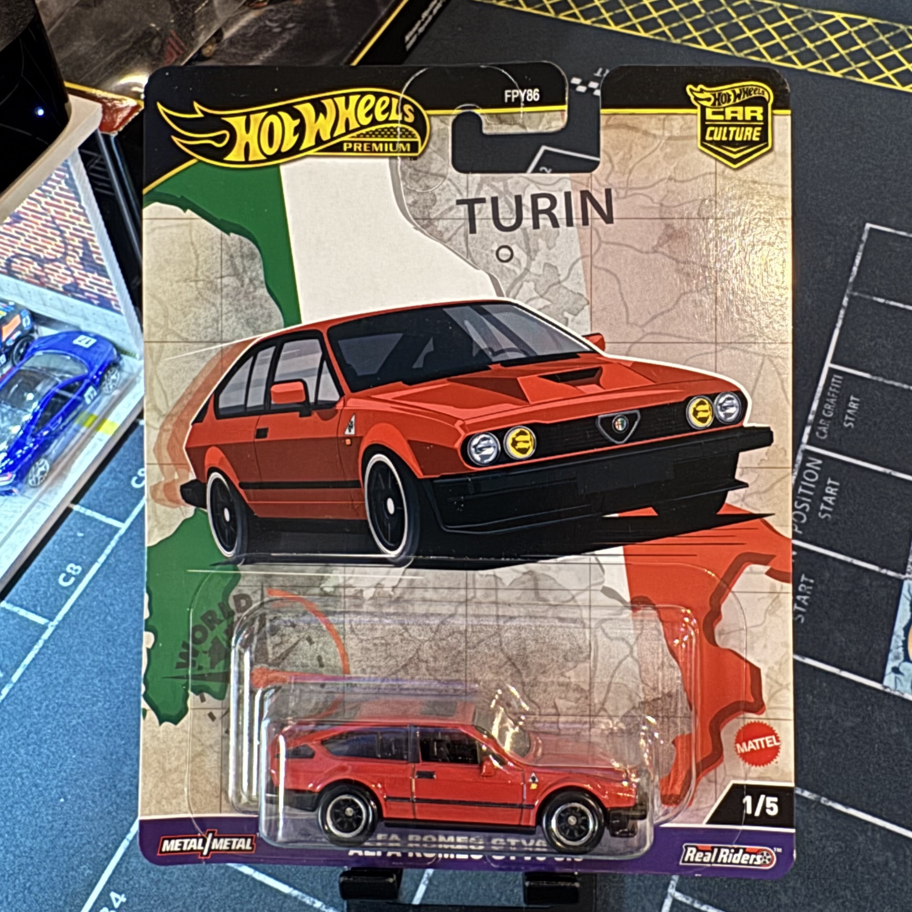 Hot Wheels Car Culture World Tour Alfa Romeo Sprint