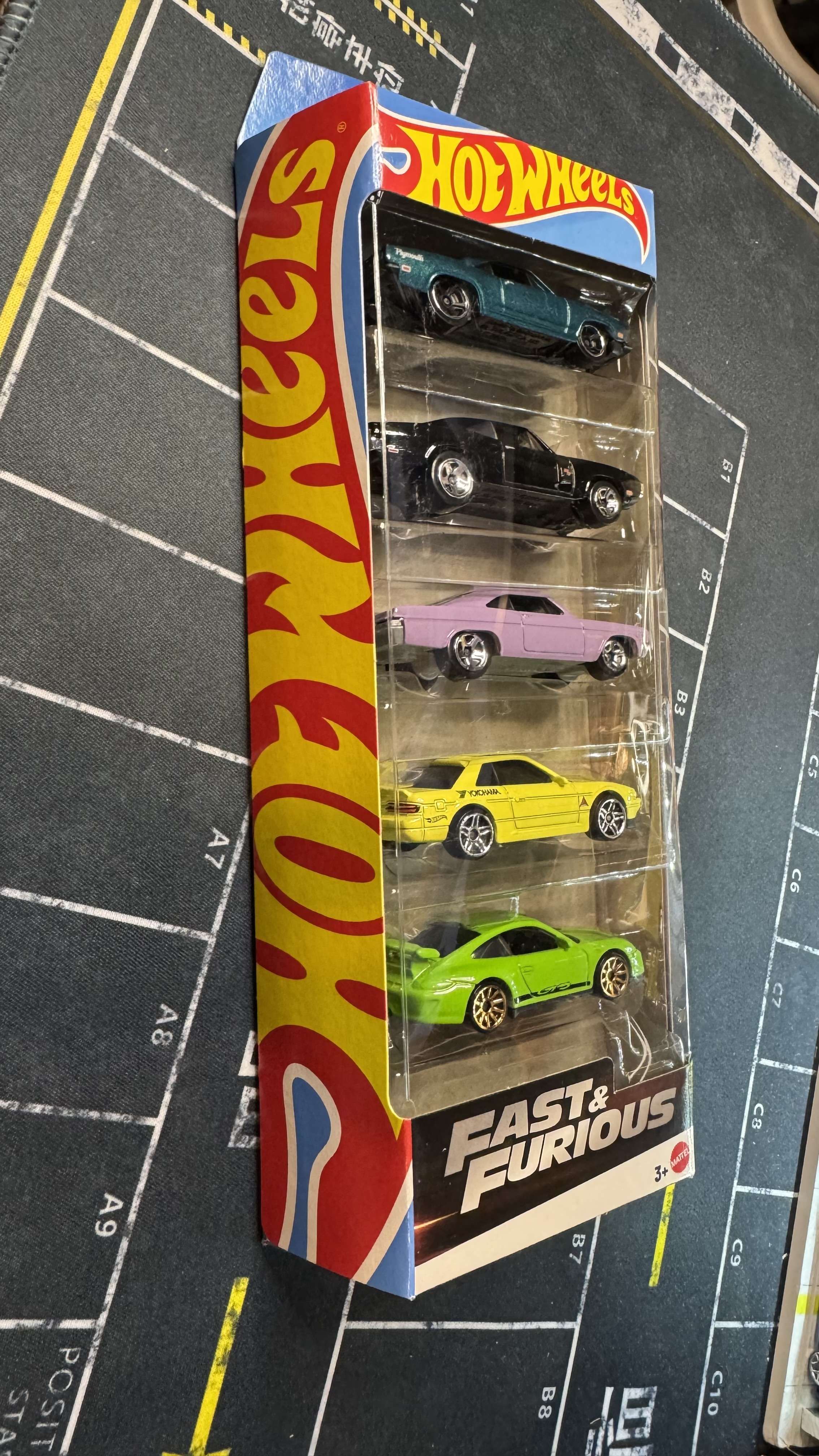Hot Wheels Fast & Furious Die-Cast 5 Car Set