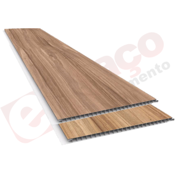 Teto e Revestimento Vinílico REVID Plasbil - Forro PVC - Coleção Madeira SINTRA - SINTRA 10 mm x 25 cm larg m²