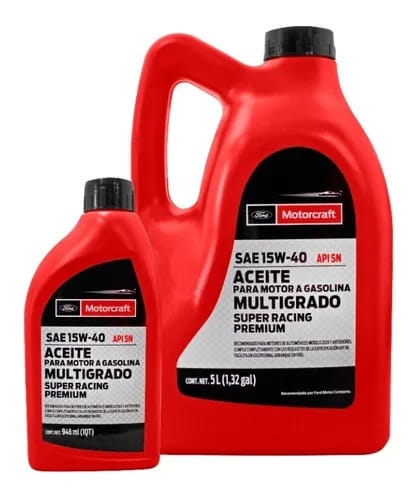Garrafa de aceite multigrado 15w40 