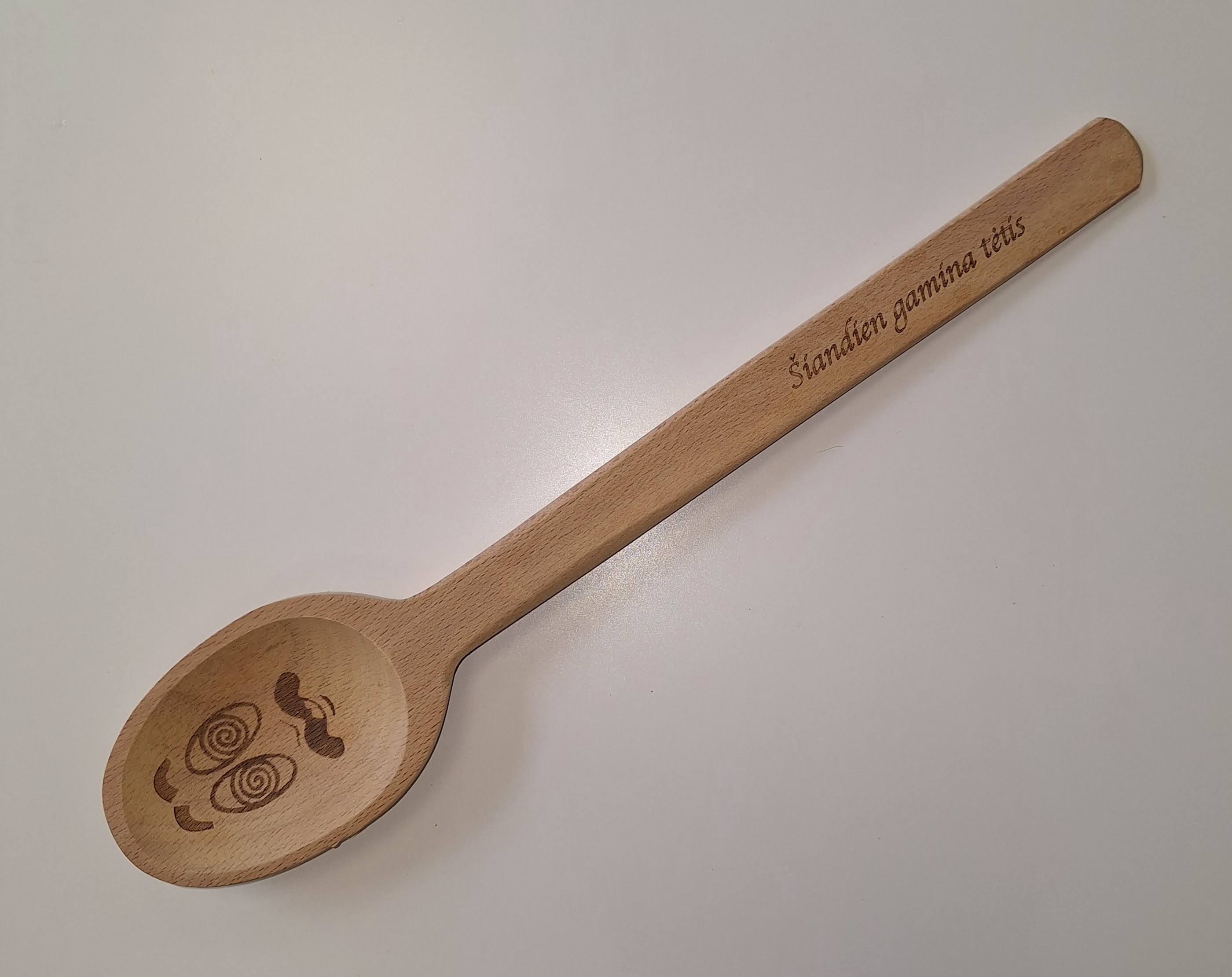 Medinis šaukštas tėčiui