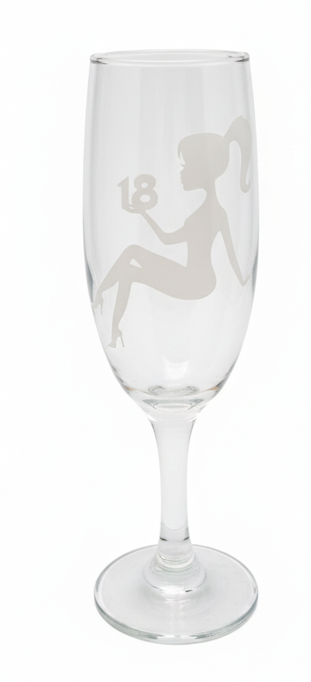 Šampano taurė su 18