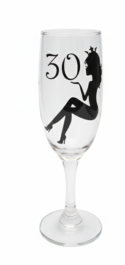Šampano taurė 30 gimtadienio proga