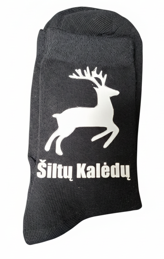 Kalėdinės kojinės su elniu