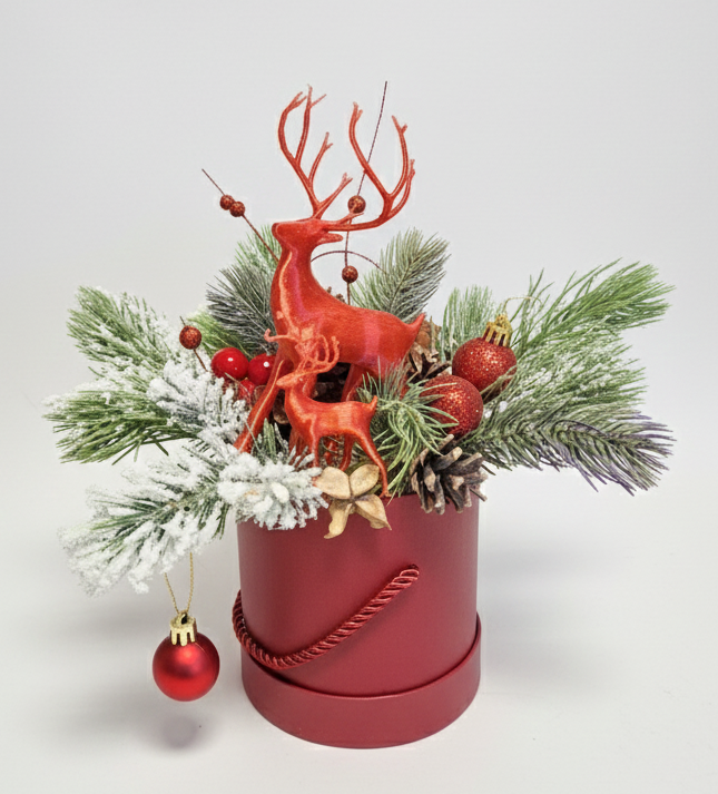 Kalėdinė stalo dekoracija