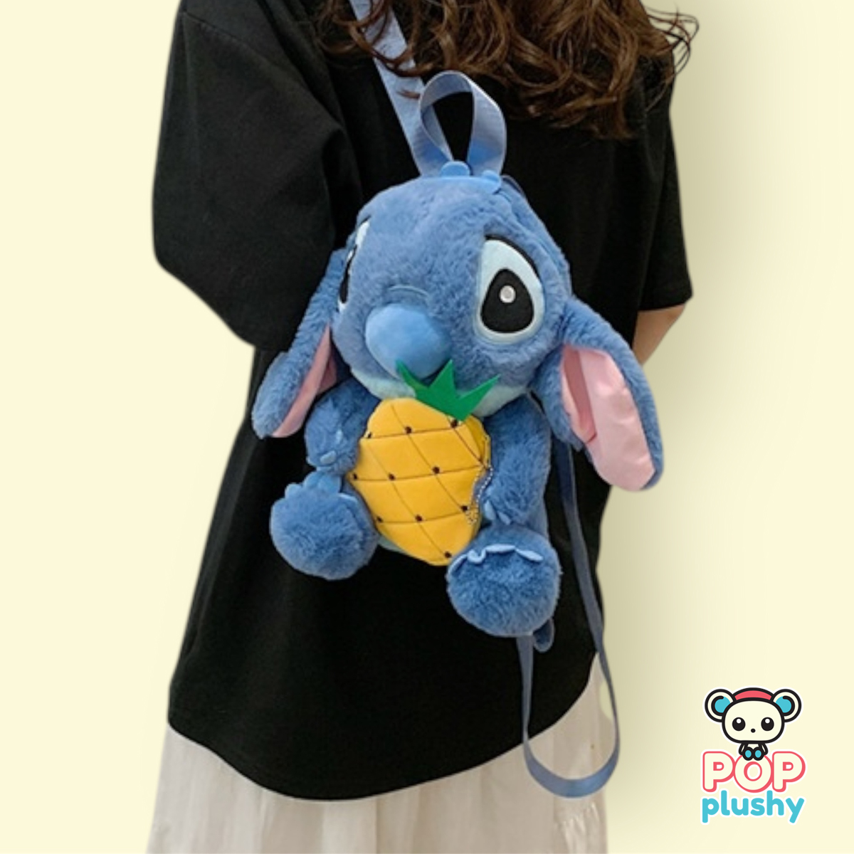 Stitch Fruit Plush Backpack
