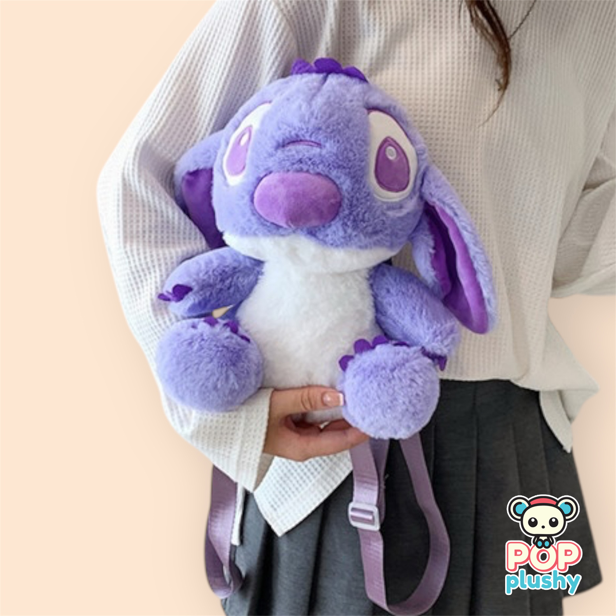 Stitch Classic Plush Backpack