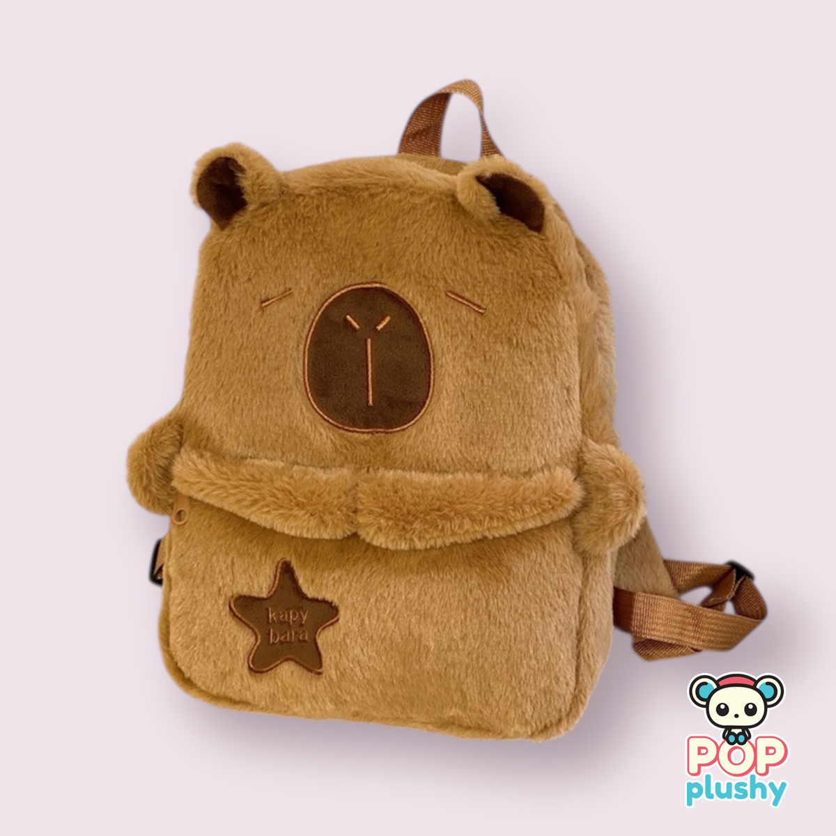 Capybara Plush Backpack