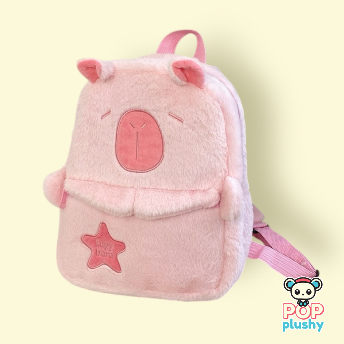 Capybara Plush Backpack